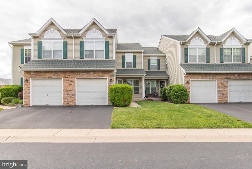 Welcome home to 535 Green View Ct, a beautifully updated townhome tucked away in the Club View Manor neighborhood of Plymouth Meeting. This is a RARE 4-bedroom townhome in this community and also includes a fully finished basement! Excellent location! This neighborhood backs up to The 1912 Club s golf course and is in close proximity to area restaurants, shops and a 9-minute drive to Plymouth Meeting Mall. From the moment you pull into this wonderful neighborhood, you will find plenty of over-flow parking for family or guests to use while visiting. The attached one car garage features stone detailing for a pop of character. Enter through the covered front porch into the formal living room. The entire home was just freshly painted a neutral grey throughout, and all the baseboards/trim were also repainted. The newer flooring pairs nicely with this neutral palette, sure to please any decorating taste. The main floor laundry, with access to the garage and the powder room are both located to the left of the entrance. Continue into the spacious family room / kitchen open concept layout! The kitchen has been completely redone within the past 3 years with newer cabinetry, quartz counter tops, tile backsplash and stainless-steel appliances (built-in microwave, dishwasher, refrigerator and gas range). The breakfast bar includes the oversized sink and provides extra seating space when entertaining or enjoying a quick meal. This open floorplan allows for a dining table and tons of space for the family room set-up, making it ideal when entertaining. Glass sliders lead out to the deck which includes stairs leading down to the level backyard (ideal for those with furry family members). The basement has been nicely refinished with newer flooring, recessed lighting and new paint! There is tons of room to really customize this space. One side could be used as a TV/media area while the other could be a home office, toy room, home gym, you name it! There is also great storage space! All 4 bedrooms and two full bathrooms are located on the second floor. The master is super spacious and includes a walk-in closet, ceiling fan and beautifully redone master bath. The walk-in shower has sliding glass doors, pebble shower floor and floor-to-ceiling tile surround. The three spare bedrooms all include newer flooring, roomy closets, and ceiling fans. They also share the nicely refinished hallway bathroom with a tub shower and new vanity. If you are looking for a move-in ready townhome in Colonial School District, this is a must see! Call us today to schedule a private tour. The seller is a licensed, PA Realtor.