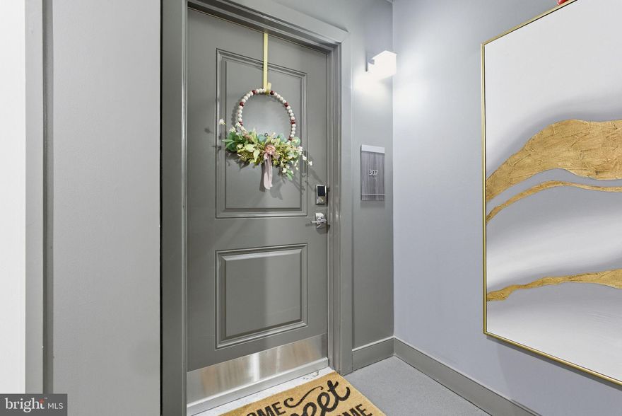 Welcome to one of the fabulous and meticulously maintained condominium in the most popular National Harbor - a tourist haven ideally located in the waterfront within the boundaries of Maryland, Virginia, and Washington, DC. This condominium, which is only two years old, is a representation of the owner's love for elegance, timeless beauty, and superior regards for cleanliness and hygiene.  Their love for their abode is reflected on how they care for the property making sure that it is regularly maintained neatly and orderly.
Prospective occupants of this property will definitely be pleased and happy when they take ownership of this unit.  It has been properly and precisely maintained, making you feel that you're taking possession of a newly constructed residence.
As soon as you set your feet on the foyer, you will be amazed with the high- end looking luxury vinyl plank flooring which spreads to the open concept layout.  The end unit location of the condo allows for all around windows fitted with wood blinds, capturing three sides of scenic views of the vibrant community.  The seamless flow of the receiving area is architecturally designed with a beautiful kitchen equipped with stainless steel kitchen appliances, quartz countertop, 42- inch cabinets with upscale cabinet handles and accessories.  The cooktop is enhanced with a chimney type range hood also in stainless steel.  The wall oven with microwave completes the kitchen ensemble.  The kitchen island with sink serves as an eat-in counter as well and can accommodate five bar stools/chairs.  The unique pendant lights hanging on the kitchen island provide ample brightness. Both the dining and living room areas are enhanced with luxurious chandeliers which contribute to the brilliance provided by the recessed lights on the ceiling.  You will be amazed with the vastness of the primary bedroom which has an en-suite bathroom with stand-up shower, a luxurious vanity with double sink, and a huge walk-in closet.  The second bedroom which can serve as a guest room, is ideally located on the other side of the unit providing privacy to the occupant while enjoying the serene and beautiful views from the windows.  Both bedrooms have affluent carpeted flooring.  A second full bathroom with soaking tub is conveniently positioned adjacent to the bedroom and the laundry room.  Springtime season is almost in the horizon.  Relax and enjoy the balcony overlooking the stream of similarly beautiful condominium complexes and the panoramic views of Washington DC and Oxon Hill.  
Enjoy life peacefully and confidently while you're here. - your privacy is secured by utmost security policy - nobody can infiltrate your residence without granted permission from the homeowner.
Take delight and pleasure on everything that National Harbor has to offer; MGM Hotel and casino, restaurants, Gaylord National Resort and Hotel, Tanger Outlets, scenic Potomac River trails, etc... close to Oxon Cove Park & Hill Farm which provide enjoyment activities the whole year round like playing with farm animals and concelebrate with their yearly fall festival.  Accessible to Routes 95, 495 and 295.  Minutes to Alexandria, Virginia, and Washington, District of Columbia.