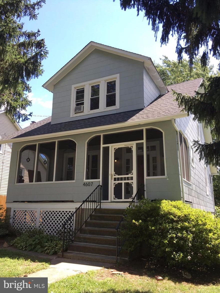 Beautiful detached home on serene wooded lot along quiet residential street. Home features modern amenities while retaining charm of original details. Recent updates include new roof (2013), gas boiler (2014), updated kitchen with stainless appliances and slate floors, updated bath w/ jacuzzi tub, and screened front porch. Owner RE Licensee.