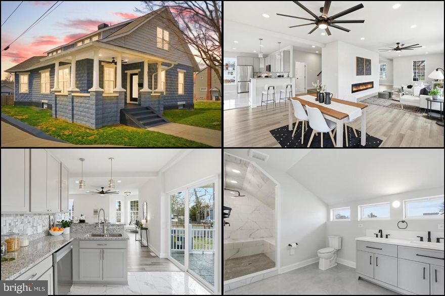 Custom renovated 7-bedroom, 4-bath home with income potential just blocks from the water in North East, MD.

Located in a charming water-oriented community, this stunning home is just steps to North East’s vibrant Main Street, filled with boutique shops, restaurants, coffee spots, and marina access along the Chesapeake Bay.

Renovated from top to bottom with quality craftsmanship and modern finishes, the home features 9-foot ceilings, durable luxury flooring, and a bright open floor plan designed for everyday living and entertaining. The spacious living room is centered around a beautiful electric fireplace, creating a warm focal point that flows seamlessly into the dining area and gourmet kitchen with granite countertops, porcelain backsplash, custom cabinetry, and a large breakfast bar. The main level also features two bedrooms with one having an attached bathroom and access to the living space. 

Upstairs you'll find two spacious primary suites with walk-in closets, including an owner’s suite with private laundry and a luxury bathroom featuring a large tiled walk-in shower—a rare and highly desirable layout perfect for flexible living.

The fully finished basement creates exceptional versatility and income potential, offering three additional bedrooms, a full bath, second living area, wet bar with granite counters, and separate laundry. This setup is ideal for multi-generational living, guest space, or possible short term rental use.

Outside, the property continues to impress with a full privacy fenced backyard, large stamped-concrete patios, covered front porch,  detached garage with electric perfect for a workshop or hobby space and additional parking pad for 5 more cars.

Major improvements include new windows, dual-zone HVAC systems, dual hot water heaters, and a new roof, all completed with proper permits as part of a comprehensive renovation.

Just minutes from North East Marina, a short walk to North Community Park, other waterfront parks, water access and I-95, this home offers the perfect balance of small-town Chesapeake charm, modern upgrades, and investment potential in one of Cecil County’s most desirable Bay communities.

An exceptional opportunity for a primary residence, multi-generational home, or property with income potential near the water. Schedule your showing today!