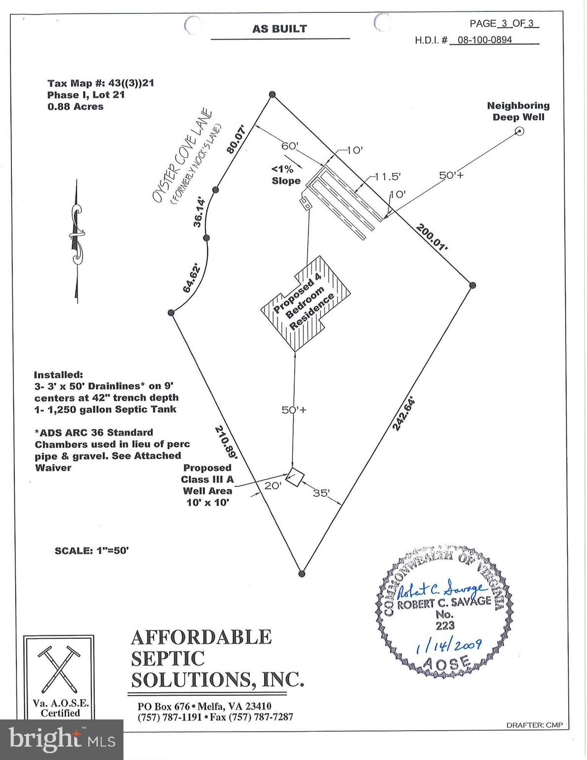 EAGLE SOUND ESTATE - Land