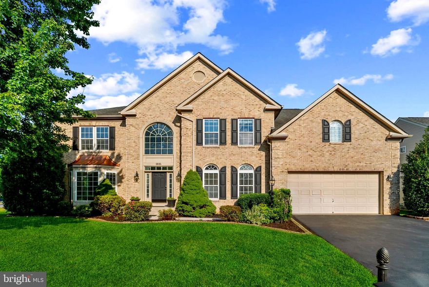 Welcome to this highly upgraded freshly Painted 3 Levels brick colonial boasts a grand 2 story entrance with views throughout the house. The open design allows natural light to brighten the designer gourmet kitchen with granite counters; white cabinets; tile backsplash; stainless appliances; huge island and custom lighting. The main level has an office - Bedroom, formal living and dining area and butler's pantry. 4 large bedrooms upstairs with a luxury Master suite. Enjoy the fully finished basement w/media rm, extra den/bedroom, full bath, multiple rec areas and walk up to backyard. This house features 2 sets of washers and dryers, conveniently located on the main level and basement level along with wet bar in the basement. There are limited homes of this size and grandeur in this Frederick neighborhood. Will not last long.