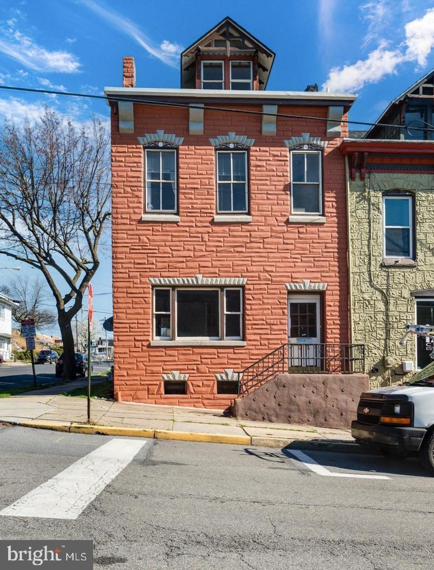 Discover your new home at this beautifully updated corner property, offering an impressive 5 bedrooms and 2 full bathrooms across over 2,100 sq ft of living space. Perfectly situated in the desirable West Reading area, this home is a true gem that blends modern living with classic charm!

As you enter the first floor, you'll find a welcoming living room that’s perfect for relaxing with family or entertaining friends. The adjacent dining room creates an inviting atmosphere for meals, while the well-equipped kitchen provides the perfect space for culinary adventures. Completing this level is a convenient full bathroom, ideal for guests and visitors.

Venture upstairs to the second floor, where you’ll discover four spacious bedrooms, including one with a private balcony—your personal retreat for morning coffee or evening stargazing! This level also features another full bathroom, ensuring comfort and privacy for everyone.

The third floor boasts the fifth bedroom, offering a quiet space that can be used as a guest room, home office, or playroom—whatever suits your needs!

But that’s not all! The property includes a partially finished basement, providing additional space for storage or recreation. Enjoy the comfort of gas heating during those chilly Pennsylvania winters, and take advantage of the off-street parking available in the rear.

Located in the heart of West Reading, this home puts you just steps away from quaint shops, delightful eateries, and beautiful parks. Experience the vibrant community atmosphere that makes this area so sought after!

Don’t miss this fantastic opportunity to own a spacious home in a prime location. Schedule your showing today and imagine the memories you’ll create in this charming West Reading property!