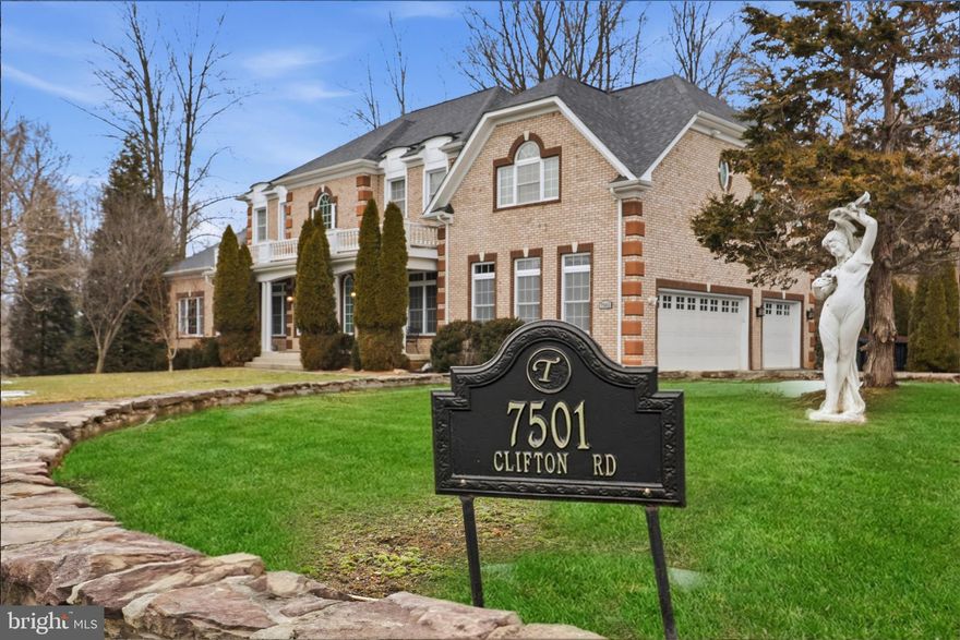 What a steal on this Amazing Clifton home that is only 12 years old!!

*You could get up to $5,000 by using a preferred lender for closing cost assistance or use funds for a rate buy-down (restrictions apply and not all will qualify, contact listing agent for details). 

Home features:

·      2x6 construction for superior strength and insulation

·      Imported Italian bronze front double door

·      10’ ceilings main floor

·      Two complete kitchens 

·      Twenty Foot High Grand entrance with curved staircase and chandelier mounted on electric hoist

·      Cofer ceiling family room with columns

·      Gourmet Kitchen with solid hardwood cabinets inside and out.

·      Island ceiling mounted drop down exhaust hood

·      High performance and efficiency Induction cooktops in both kitchens

·      36” black stainless steel farmhouse sink.

·      Full wine fridge build in. 

·      Large corner master bedroom.

·      Master bath with separate expansive granite vanities.

·      Jacuzzi tub

·      Master walk-in shower with dual diverts

·      Large master closet room with built in shelves and secondary full size laundry.

·      Private entrance in-law suite

·      Stone Wood fireplace with rear door outside ash cleanout

·      Dual staircases

·      Basement entertainment room with kitchen (extended family living area)

·      Emergency generator panel with outdoor hookup plug.

·      South facing windows have thermal treatment.

·      Whole house three stage water filtration

·      New commercial water heater.

·      Walkout basement with two separate entrances

·      Main floor in-law suite with separate entrance and bath with walk-in shower.

·      Dual HVACs with propane furnace backup for main zone.

·      Huge storage and mechanical room

·      Large gym and shop room with utility sink and bathroom rough in.

 ·      Large circular drive

·      Backs up to forest

·      3 car garage with tesla charger and utility sink

·      Electric pet fence

·      French drain around driveway

·      Large front porch and portico

·      Huge deck.

·      Large screen room with fan

·      Block outbuilding with concrete pad and garage door for yard maintenance equipment.

·      Wood shed

·      300+ feet deep well

·      Hip Roof with architectural French arches. 

·      Located on evacuation route (first plowed and cleared)

Rare opportunity to own a custom-built luxury home in Clifton, VA offering privacy, multigenerational living, and exceptional infrastructure. This 6BR, 5.5BA Clifton estate is set behind a circular driveway and features imported Italian bronze front doors and a dramatic two-story foyer. Main level includes 10’ ceilings and a full bedroom with private bath—ideal for guests, extended family, or main-level living.

The gourmet kitchen features updated white cabinetry, black granite countertops, induction cooktop, farmhouse sink, wine fridge, and walk-around pantry. It opens to a spacious family room with coffered ceilings and wood-burning fireplace. Formal dining, separate living room, and secondary staircase enhance flow and functionality.

Upstairs, the primary suite offers a tray ceiling, large windows, and spa-like bath with soaking tub, dual vanities, walk-in shower, and custom wraparound closet with private laundry. Additional bedrooms include an en suite and well-appointed hall bath.

The finished lower level provides a true multigenerational suite with second kitchen, living area, bedroom, and full bath, plus flexible bonus space ideal for gym, office, studio, or guest retreat.

Outdoor living includes a deck, screened porch, fire pit, multiple outbuildings, invisible pet fence, and 3-car garage with smart features, added storage, and workspace.

Minutes to Clifton shops, dining, parks, and major commuter routes—offering a rare balance of privacy, space, and convenience in Clifton, VA.