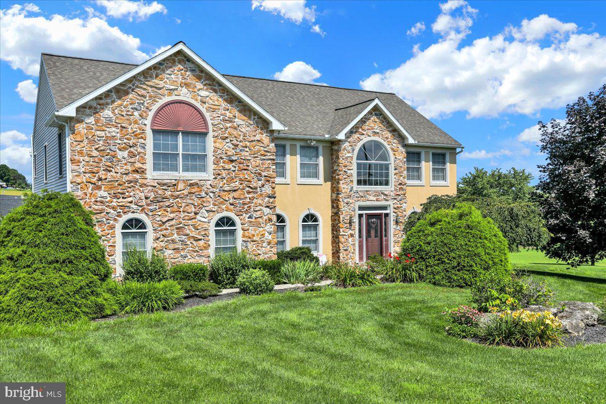 Looking for a spacious, single home in the Fleetwood School District, not in a subdivision and with a pool? Your search is over. This home is just shy of 3400 sqft and sits on a 2 acre lot with mature landscaping. The first floor features a large eat-in Kitchen with tile flooring, double sink, pantry, desk area and recessed lighting. The Tray Ceiling and Chair Rail will catch your attention in the Dining Room. Likewise the Crown Molding will grab your eye in the Living Room. The focal point on this level is the Family Room which boasts a Cathedral Ceiling, gas Fireplace and hardwood flooring. You also have a Powder Room and a convenient main floor laundry. If you work from home, you'll appreciate the beneficial Office which has a ceiling fan. Upstairs you'll find a very generous hallway with hardwood flooring, the hallway will make your move in process simplified. The Primary Bedroom is huge and has a Cathedral Ceiling, ceiling fan, walk-in closet as well as an additional closet. Your Primary Bath includes a whirlpool tub, shower and double vanity.The other three Bedrooms are sized generously and all have ceiling fans and ample closet space. The Hall Bath has tile flooring and a double vanity. The Lower Level features a huge, open finished area which will be an ideal Game Room. There is another room that was used as a weight room. You'll walk through the French Doors which is a convenient transition to and from your in-ground pool. And there is still a large unfinished area that allows for storage in the mechanical room. You have a two car, side entry attached garage. This home rests on a beautiful, scenic two acre lot. For the golfer in your household, Rich Maiden Golf Course is literaaly minutes away. You also have quick, easy access to Rt 222. You still have time to enjoy the pool, call today for your private showing!