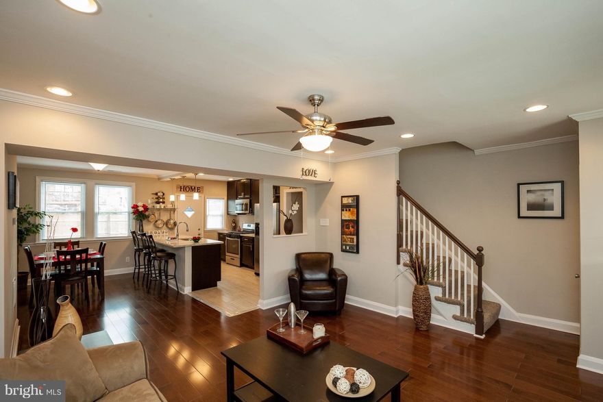 Welcome to "The Northwick"..Located in the wonderful Northwood neighborhood, this renovated townhouse has an open floor plan with a custom kitchen, 3 bedrooms, 2 full baths, a fully finished basement, with a fenced back yard. Close to shopping, schools and public transportation.