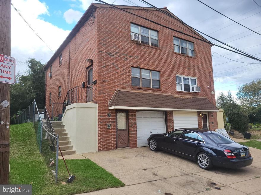 Exciting all Brick Duplex with 1 car garage. Each unit is in very good condition with Living room, Kitchen Dining Area, Bathroom, and Bedroom plus closets. 1st floor kitchen recently updated. 2nd floor was painted in January 2025. Separate entrance for both units. Front access to laundry area with Utilities, Storage cages, and Finished Room with Bath and Shower with private entrance. Separate electric 100 Amp and Gas
Large rear fenced yard, Plus Large Dutch style storage shed in rear, rear entrance also to property. Great Investment for rentals or occupancy. 2nd floor tenant on Month to month. May be vacating after 15 years so unit may be available or rented. Check with co-listing agent for status.
 Potential re-rent for 2nd floor is $1295.00. First Floor is rented at $1395.00 8/31/2025. 24 Hour Notice Required