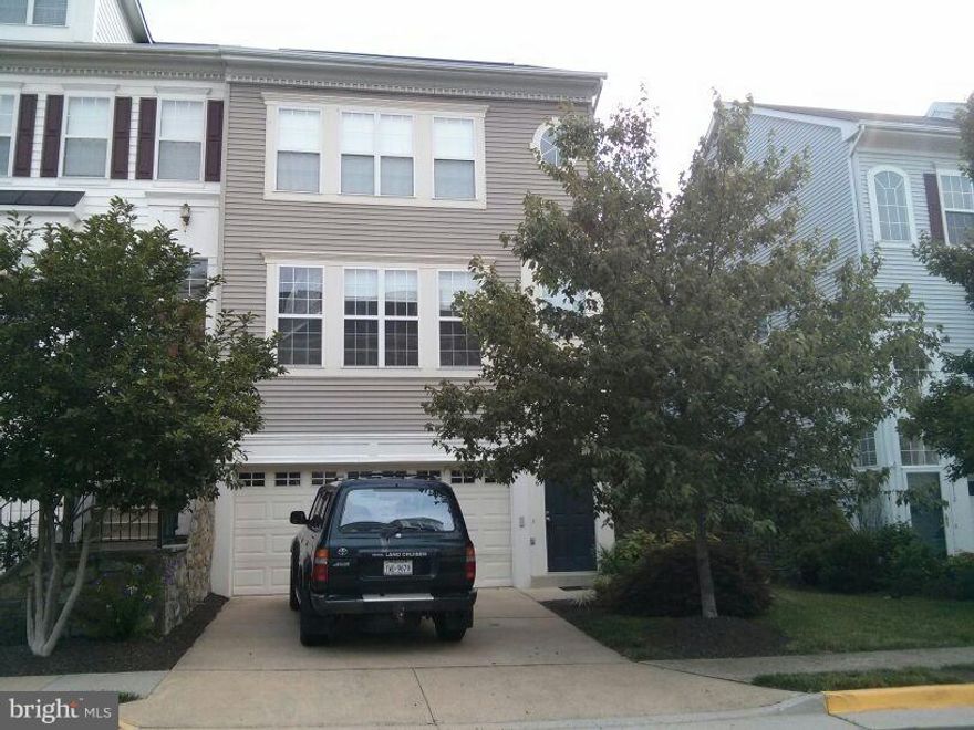 BEST VALUE IN THE AREA! Recently renovated 3 bed/3.5 bath end unit townhome in sought after Rock Hill -just a 5 min walk from the incoming Dulles Metro Rail. All bedrooms boast vaulted ceilings, bright and open main level, 2 car garage, patio, large deck, fenced back yard, hardwood floors; granite in kitchen,  Excellent credit is a must, no exceptions.