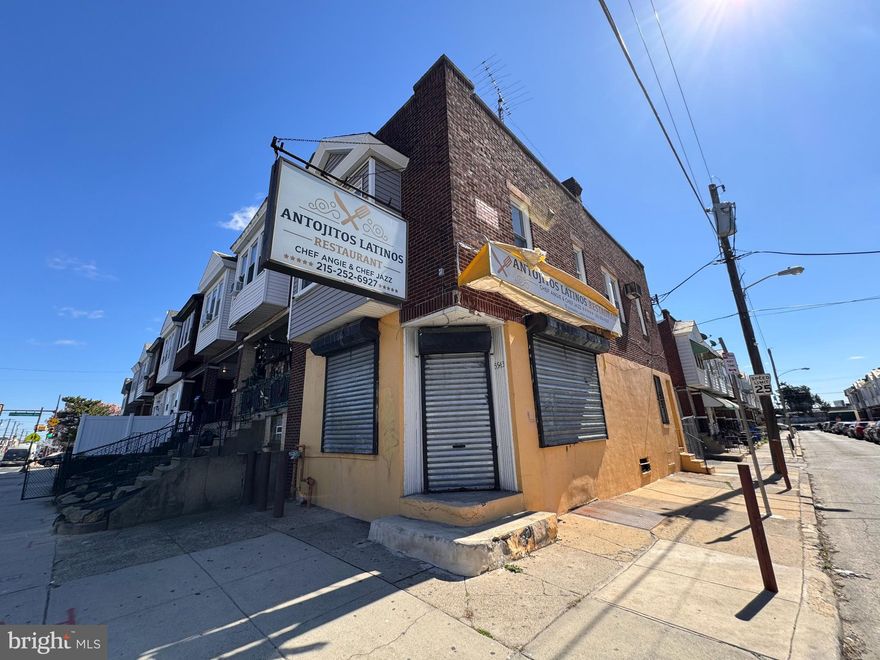 Prime Corner Commercial Mixed-Use Building  For Lease. Must rent the restaurent and the upstairs 2 bedroom apartment TOGETHER . Former Restaurant Space. Previously utilized as a thriving restaurant, the first floor The layout is ideal for a restaurant, cafe, . The existing kitchen equipment provides a head start for any food-related business. This floor presents a spacious two-bedroom apartment, offering additional income potential. Whether for long-term rental or short-term leases, this residential unit enhances the property's versatility and profitability. Convenient Storage Area  One of the standout features of this property is its high-ceiling basement, perfect for storage purposes. Whether for restaurant inventory, equipment, or general storage needs, this basement space adds practicality to the property.  Great Location Situated at a  intersection, this property benefits from high visibility and foot traffic. Its corner position ensures maximum exposure, making it an attractive location for businesses aiming to capitalize on the surrounding activity.  Minumum 24 month lease.  Tenant pays all utilities. All Interested in Leasing this property must submit an application before showings.