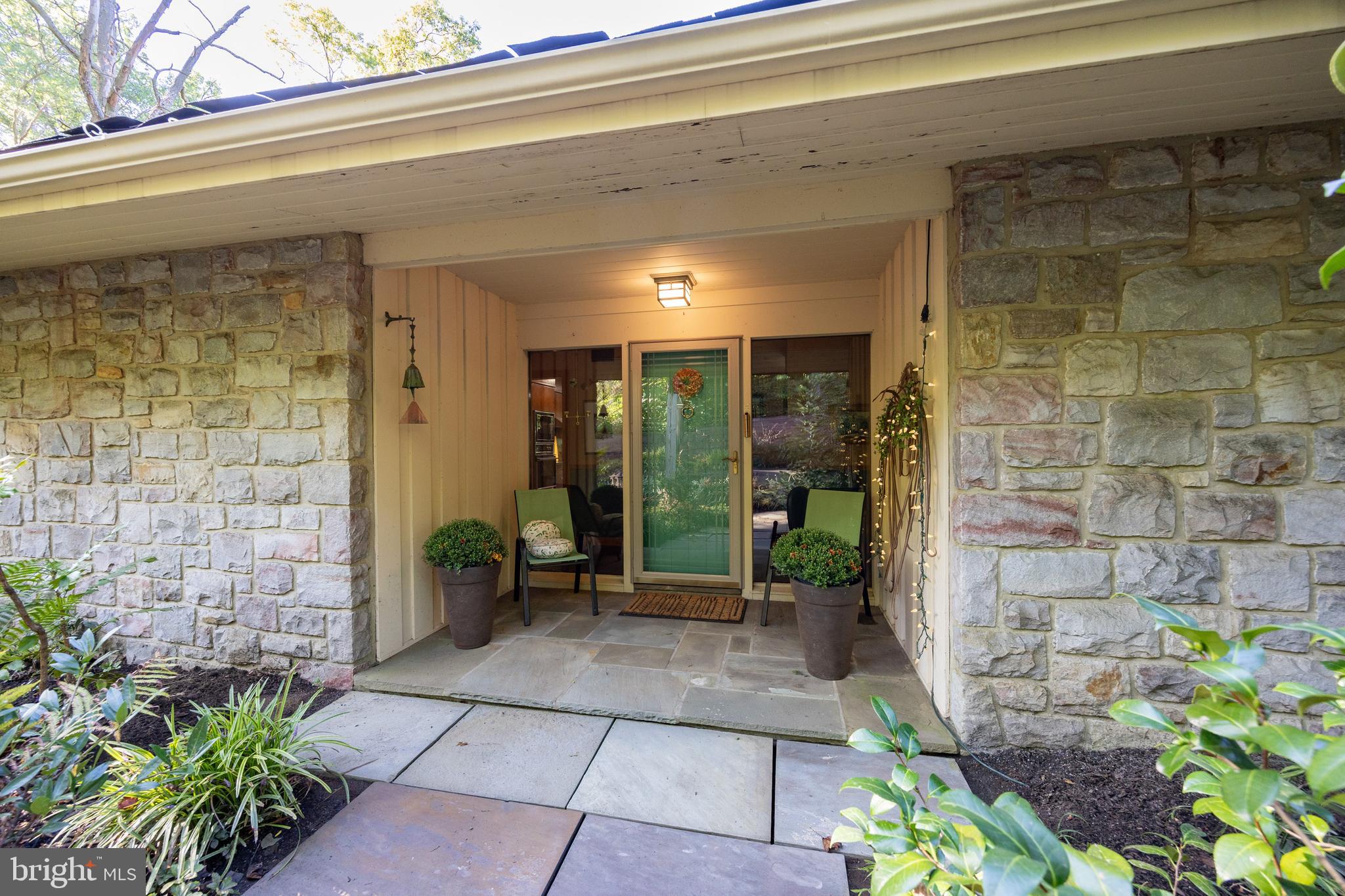 Welcome to this stunning rancher situated on over 3 acres of beautifully landscaped grounds. The spacious great room features a breathtaking stone fireplace, peaked ceilings, Sequoia Hardwood Floors and inspiring views of the rear property. Enjoy cozy evenings in the inviting library or gather with family in the warm family room with a wood-burning fireplace. The primary suite offers sliding doors that lead directly to the expansive back patio, perfect for outdoor entertaining. Or from the relaxing Great room step outside onto the huge flagstone patio, ideal for relaxing or hosting gatherings. The professional landscaping includes mature perennials, creating a tranquil and lush environment. Stroll down to the pond and get lost in the serenity of the landscape. This exceptional property combines comfort, natural beauty, and thoughtful design for the perfect rural retreat.