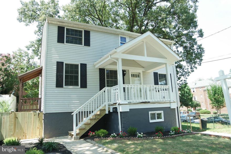 Gorgeous Renovated Cottage, 4 Br, 3 Ba, Addtl rooms in basement level, Contemporary Italian tile throughout, renovated bathrooms, updated kitchen w/granite counter tops, brand New SS appliances, new light fixtures throughout, newer doors, refinished floors, new carpet, new HV/AC, fenced in back yard, conveniently located next to DC, College PK, shops, restaurants, and much more. Must See...