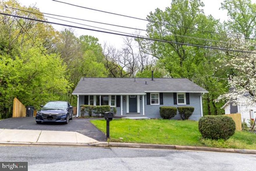 Totally renovated top to bottom Basement- Note this is a rental for the basement only, no access to upper floor. New Kitchenette will be added, New bathrooms, New floors, New Paint. Personal walkout, 3 bedroom, 1 bathroom, and personal laundry included. Over 1000 sq. feet with plenty natural light throughout the basement. All utilities included, no pets allowed. This home is located in an ideal area only minutes to MGM, Tanger Outlets, or just 1 exit to DC or Alexandria. Easy commute too if you work at the new Amazon, Fort Belvoir, Bolling, Andrews, Pentagon or Indian Head Naval bases.