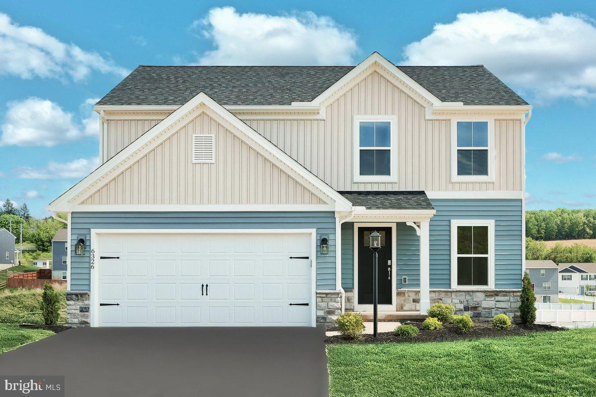 💰FOR A LIMITED TIME save $333.* monthly on your mortgage payment!!
The monthly savings and payment calculations provided are estimates based on a home price of $388,990 for 6326 Liam Drive, Lehighton, PA, with a 3.5% down payment, a loan amount of $373,375, and a 30-year fixed-rate mortgage at 5.375% (APR 5.841%) for a borrower with a FICO score of 720 or greater. Monthly payment of $2,101.99 excludes mortgage insurance, property taxes, and homeowners insurance. Offer valid for qualified buyers financing through CMG Home Loans (NMLS# 1820) and closing with Berks Settlement Services. The interest rate, loan amount, and payment terms may vary depending on individual qualifications. This promotional offer is subject to change or withdrawal without notice. Other terms and conditions may apply. *Savings are based on a current rate of 6.75% (APR 7.257%) as of 4/23/2025, and may change based on market conditions. 💵
QUICK MOVE-IN! This home will be ready completed in early May. 💐
Welcome to your dream home! This beautifully designed 4-bedroom, 2.5-bathroom residence offers 1,927 square feet of living space. As you enter, you're greeted by a foyer that leads to a cozy study—perfect for a home office or reading nook.
Just beyond, you’ll find a convenient powder room before stepping into the heart of the home: a stunning open-concept kitchen and family room. The upgraded kitchen features an island, quartz countertops, beautiful white cabinetry with dovetail drawers, black hardware, a gas range, and a tile backsplash. Stainless steel appliances, recessed lighting, and luxury engineered vinyl plank flooring enhance the modern feel, making it ideal for gatherings and everyday living. Step outside onto the deck off the kitchen, perfect for outdoor dining or relaxing in the fresh air.
The stairs leading to the upper level are conveniently located in the family room.
The primary suite is upstairs with an en-suite bath featuring a double bowl vanity, tile shower, and stunning tile floors. Three additional bedrooms provide ample space, along with a well-appointed hall bath and a convenient laundry room.
This home is further enhanced by a daylight basement package, complete with a rough-in for a future full bathroom addition, giving you flexibility for future expansion.
Don’t miss the chance to make this thoughtfully designed home yours!
🖼️ Images reflect the actual home as built.
The new assessment for this sub-division has yet to be completed; taxes shown in MLS are zero. A new assessment of the improved lot and dwelling will determine the taxes due.