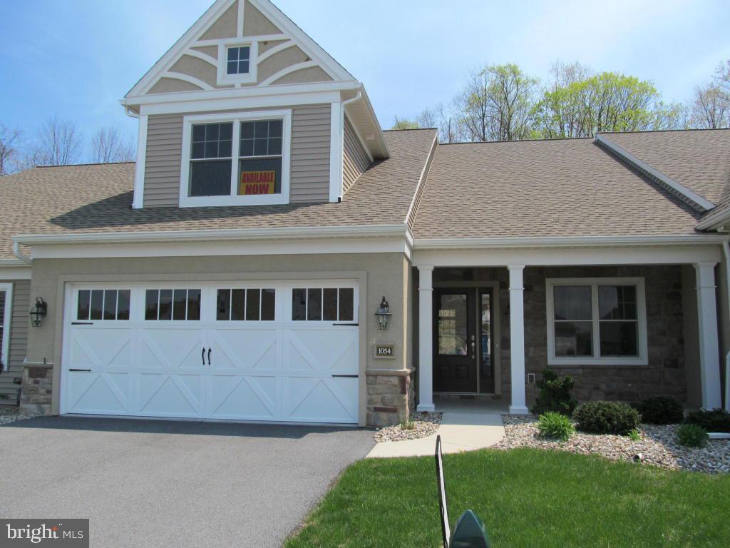 Ask us about our REWARDS PROGRAM on inventory models ...Completed Sherman model w/1960 SQ. Living on one level w/extra bed & ba on 2nd floor. Oversized garage. HW floors, sunroom, many upgrades. Alden Place is a 55 plus community w/17,000 SF clubhouse w/indoor pool, fitness center, ballroom, beauty salon. Nestled on 270 acres w/small fishing lake & direct access to Lebanon rail trail. We still have tree view sites