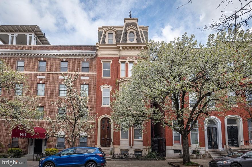 Beautiful 1 bed 1 bath apartment renovated top to bottom in a historic mansion in Bolton Hill! High ceilings throughout, original trim/crown moulding, and beautifully refinished hardwood floors throughout. The entire kitchen and bathroom has just been remodeled from top to bottom. Big room with a ton of natural light, and the bedroom gets a lot of natural light as well. This apartment is nestled in the heart of Bolton Hill, conveniently located within walking distance of MICA. Close to I-83 and MLK for easy access in and out of the city via car. Within walking distance for Penn Station and a lightrail station for easy transport by rail. Cafes, restaurants, and bars all within walking distance in the neighborhood!