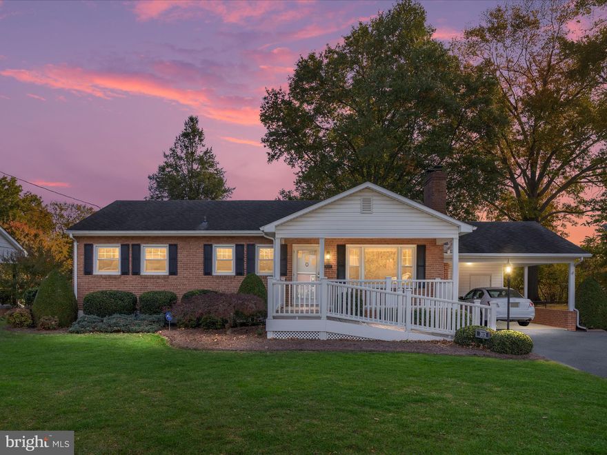 Welcome to this charming all brick ranch style home nestled on a spacious 0.34-acre lot conveniently located in the City of Winchester. Built in 1959, this home has been well maintained and offers approximately 1,105 sq ft of living space with 3 bedrooms and 1 full bath, hardwood floors, a low maintenance yard that is well manicured, and a 1-car attached carport. This home presents an excellent opportunity to personalize and upgrade to your taste, so don’t miss out!! This well established neighborhood provides easy access to amenities, schools and commuter routes, placing you minutes from downtown Winchester and conveniences.
Winchester sits in the Shenandoah Valley and offers easy access to outdoor recreation: hiking, nature, trails, pretty scenery. It has a smaller city/town feel but is not too isolated as you have the benefits of more space and slower pace, but still plenty of amenities. Because of its location, it is  attractive for people wanting to escape the high cost metro areas but still be within reach. Enjoy the pedestrian walking mall, restaurants, shops, farmers markets, festivals, and historical architecture.