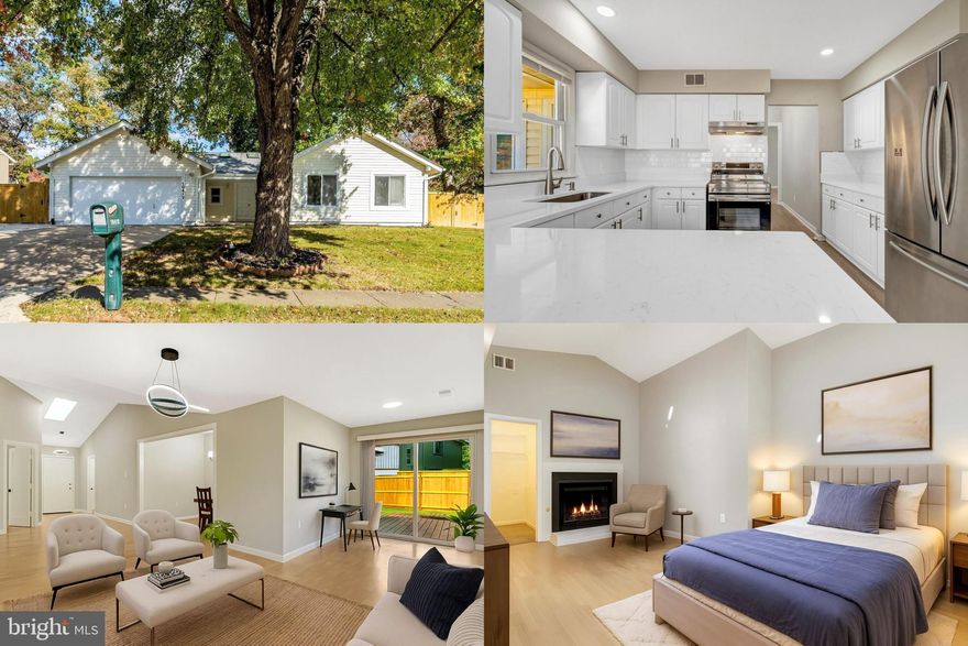 Welcome to the sought-after Bonnie Brae neighborhood!
This spacious one-level home features 4 bedrooms, 2 full baths, and 1 half bath, with a two-car garage.

The bright and inviting living and dining areas flow easily while still providing privacy. The kitchen and entertaining spaces are on one side of the home, and the bedrooms are tucked away in a separate wing. It’s the perfect balance of connection and retreat.

Enjoy true indoor-outdoor living with a formal dining room that opens to a large deck, complemented by a second access point from the kitchen. Step outside to a fully fenced backyard, perfect for play, pets, or hosting outdoor gatherings. For your peace of mind, there’s no HOA, a new HVAC (2025), and a new water heater (2024).

The location is unbeatable: just minutes from shopping and dining at Burke Town Center, near local parks, and within the highly rated Robinson Secondary / Bonnie Brae school pyramid. Commuters will appreciate easy access to VRE Burke Centre Station, I-495, Tysons, and Washington, D.C.