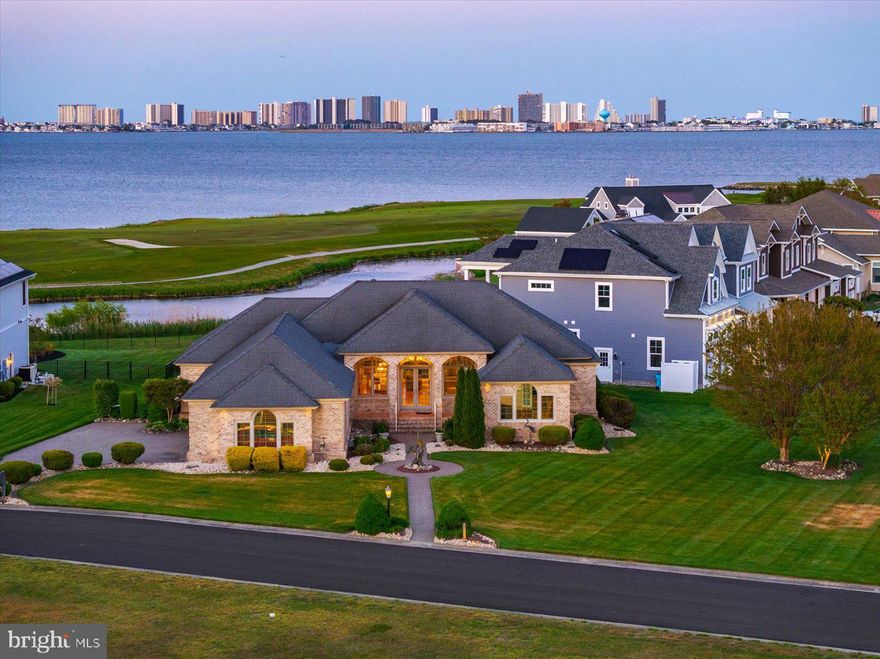 Coming Soon in Lighthouse Sound! This stunning 4-bedroom custom brick home offers breathtaking bay and city skyline views in the prestigious Lighthouse Sound golf course community.   The spacious first-floor owner’s suite provides convenience and privacy, while the open layout is perfect for everyday living and entertaining. Enjoy energy-efficient geothermal heating and cooling, beautifully maintained grounds, and a 3-car garage for ample storage.  All of this just four miles from the beaches in Ocean City.  A rare opportunity to own a premier home with incredible views—stay tuned for more details!