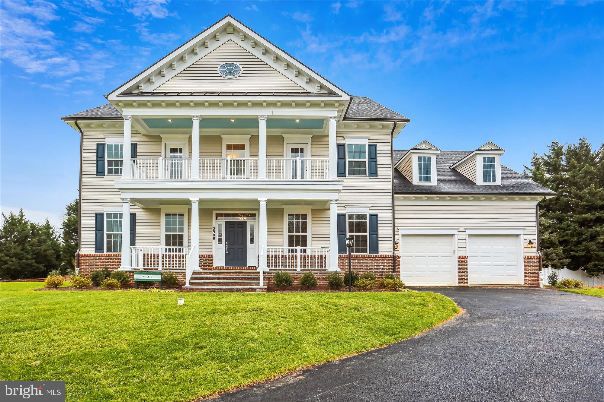 PRICE REDUCED AND IMMEDIATE AVAILABILITY for this NEW CONSTRUCTION Spec Home on a prominent corner lot of nearly an acre in the Estates at Quail Run. ONE OF OUR BEST POOL LOTS AVAILABLE. Fabulous 5BR|5.5BA Millie model with Georgian double front porch overlooking a FOREST CONSERVATION AREA; 4,812 sf above grade and 1,989 sf FINISHED LOWER LEVEL NOW TO BE BUILT AND INCLUDED IN PRICE; ELEVATOR READY with rough in shaft that is utilized as walk-in closets on each level until you need it; flagstone leadwalk to flagstone front porch with beaded ceiling; wide plank hardwood flooring on most of the main level and designer tile in all baths; 10-ft. ceiling height on the main level and 9-ft. on upper and lower levels; open floorplan with formal living/flex room and dining room flanking foyer with clear sight views to the back of the home; enormous chef’s kitchen with custom cabinetry, upgraded quartz countertops and subway tile backsplash, GE Profile stainless steel appliances, island/breakfast bar with pendent lights, pantry and butler’s pantry; family dining area with sliding glass door to rear covered porch overlooking flat yard PERFECT FOR FUTURE POOL; enormous great room with slate gas fireplace leading into glorious sunroom addition; main level in-law bedroom suite on other side of family entrance to mudroom from garage; solid oak hardwood staircase to the upper and lower level with hardwood landings and hallway upstairs; owner's bedroom suite with two walk in closets, BONUS sunroom retreat, and lavish owner’s bath with designer tile, quartz vanity countertops, huge walk in shower with frameless glass enclosure, and stand-alone vessel tub; two front bedrooms with access to upper level deck and sharing a buddy bath; additional en-suite bedroom with private bathroom. Turnkey sale at closing with normal financing that you can lock in now. SPECIAL FINANCING INCENTIVES for a contract ratified prior to June 30th, 2023. MODEL AND SPEC HOME OPEN EVERY THURSDAY AND SATURDAY 12-4 PM AND ALL OTHER DAYS BY APPOINTMENT ONLY.