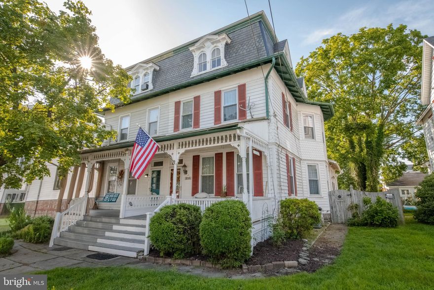 Step into the enchanting ambiance of 359 Elm St, Perryville, MD - a classic Victorian twin that exudes historic charm while ensuring comfort that stands the test of time. This 4-bedroom, 1.5-bathroom home is adorned with crown moldings that exude character and sophistication, along with original white oak hardwood floors. The inviting living spaces are graced with 12ft ceilings, making the space feel open and airy, enhanced by floor-to-ceiling replacement custom windows that flood the rooms with natural light. There's an abundance of storage spaces integrated throughout the home. The kitchen seamlessly combines functionality and aesthetics, boasting a non-functional original brick fireplace that adds a touch of rustic charm, with the convenience of a walk-in pantry and a mudroom. The tranquility of the English garden-style oasis of a backyard with a beautiful concrete patio are perfect for relaxation or entertaining. Parking is a breeze with a dedicated two-space parking area at the back of the home, complemented by ample on-street parking for your guests.

Convenience meets lifestyle with this home's fantastic location. Imagine strolling to the beautiful Susquehanna River, local Perryville schools, the police station, a playground and ball field, a charming local brewery, and an irresistible ice cream shop. It's a quick 5-minute walk to the Marc Train. Don't miss out on this exceptional opportunity to own a piece of Perryville's history!