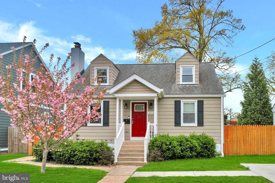 Welcome to 5113 Emerson St! This spacious house sits on a large lot in Edmonston, and as you approach you will notice the sizeable front yard and convenient driveway parking. This lovely property was fully renovated in 2019 and has been kept in impeccable condition.  Enter into a large, well-lit combination living and dining room combination, complete with a fireplace an hardwood floors. The gourmet upgraded kitchen has plenty of counter and cabinet space for those who like to cook and entertain, plus enough space for a table and a quiet morning cup of coffee. Completing the main floor is a luxurious primary suite addition with ample light and windows overlooking the backyard. The main floor also has a separate full bath for guests. Upstairs, you'll find two sizeable bedrooms with gabled windows, and another full bathroom. Descending to the basement, we have a large recreation space outfitted with a Kitchenette and laundry facilities. The bedroom, bonus room, and fourth full bath mean endless possibilities for working, relaxing, or guest stays. The bonus room walks out to the rear covered patio and large fenced rear yard, complete with playground equipment. Finally, you can't beat the location! Just a short walk from the Anacostia River Trail which connects DC to College Park - perfect for walking, biking, commuting or fishing! And just a short drive brings you into the heart of the Hyattsville Arts District, with unique shops and restaurants galore. You'll love living here! Make your appointment to visit this lovely home today, you won't want to miss it! Apply through Rentspree