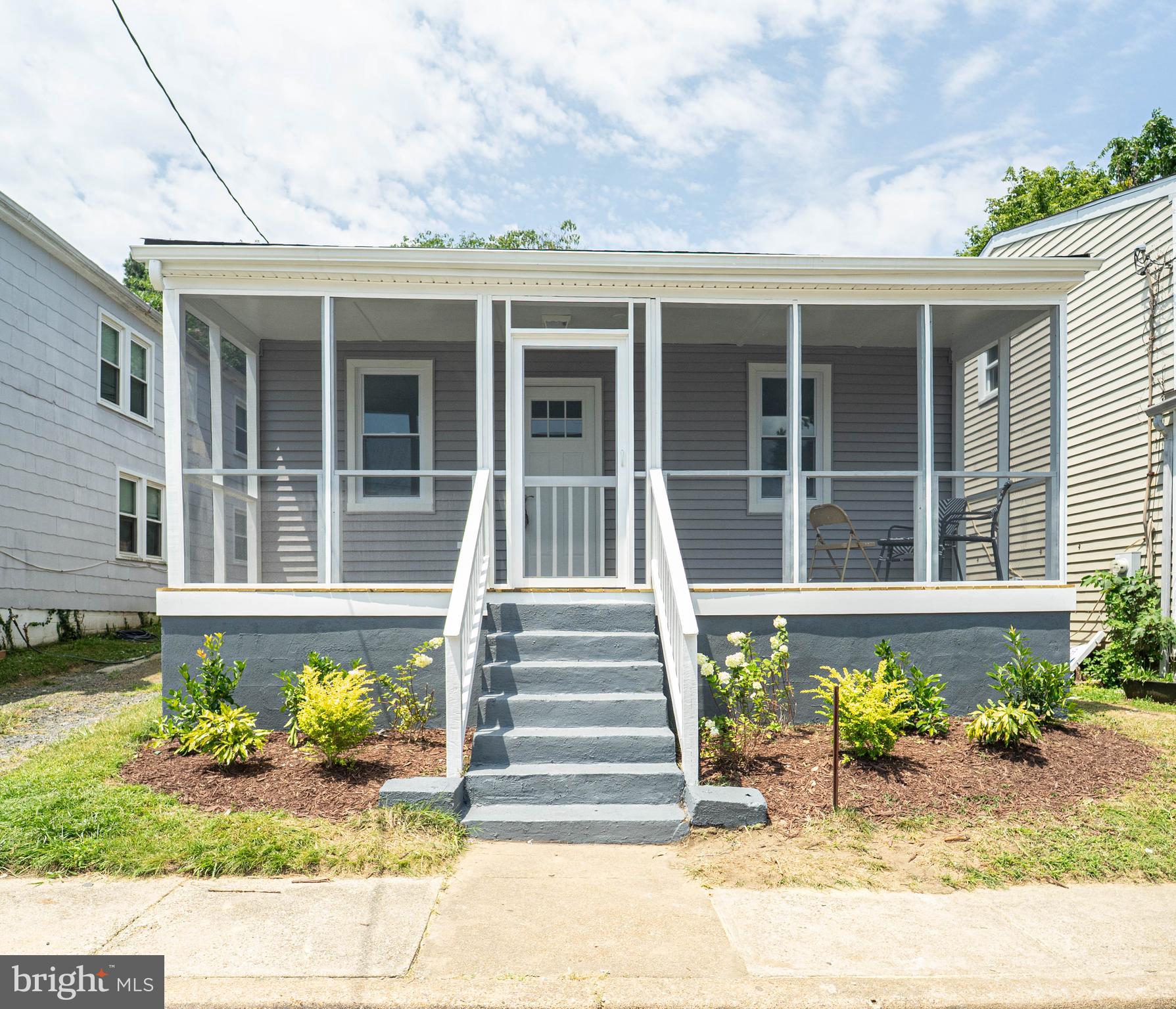 Cutest cape cod with hardwood floors , screened in front porch , solid wood cabinets. New stainless steel appliances. Deep lot with plenty of privacy. Brand new roof, siding , windows , gutters. Prefect place in convenient Annapolis.