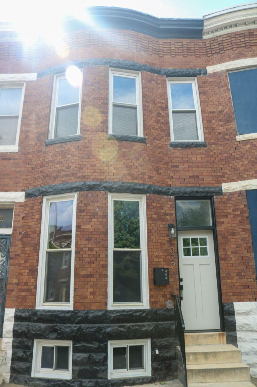 Fully renovated 3-bedroom, 2.5-bath Baltimore City rowhouse located in the Penrose community. This beautiful, updated home features an open-concept main level, luxury vinyl plank flooring, spacious living room, separate dining room, and an updated spacious kitchen with gas cooking and new appliances and a half bath on the main level. Outdoor features include a deck off the rear of the home, a fenced in backyard, street parking as well as a parking lot in the rear of the home for extra parking. The home is modern, gives a luxury comfort, and is move in ready. Close to public transit hub and near downtown for all your entertainment in this great city of Baltimore.