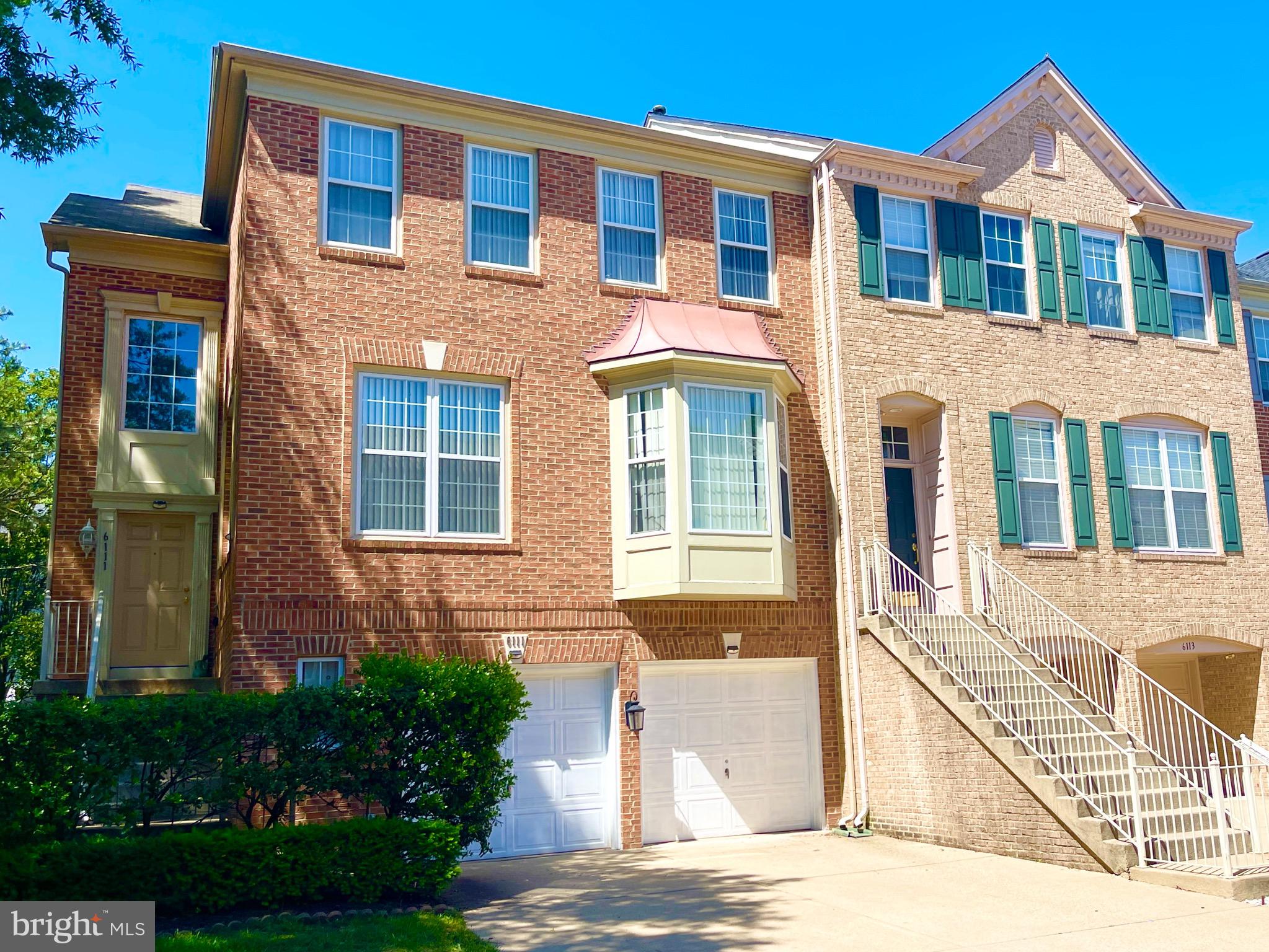 Luxury Living; Magnificent end unit in Manchester Park; Sunny and open floor plan. 3 spacious bedrooms upstairs plus an office with built-in bookshelves on the main level. Brazilian hardwood floor on the main level; Oak flooring throughout upper level. Oversized deck and fenced backyard with mature landscaping. The lower level has a gas fireplace, LVP flooring, a full bathroom, walk-in closet, and sliding door to the backyard. It can be used as a cozy family room or additional living area. Fresh paint through out. Large 2 car garage with additional storage room. Metro bus stop is steps away and Springfield blue line metro is 1 mile away. Easy access to 495/95. Many restaurants, shops, gyms, and Springfield mall are all within minutes. Safe and friendly neighborhood with walking trails, playground, and tennis/basketball court