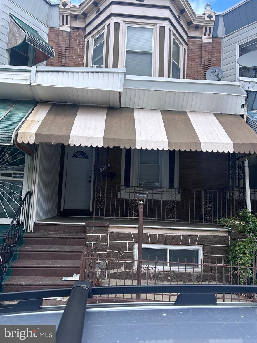 3 bedroom 1 bath home in Cobbs Creek section of the city.