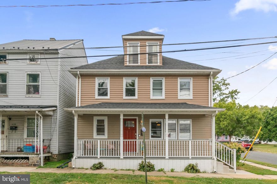 *NEW PRICE* Updated 4 Bedroom 2.5 Bath Vinyl Colonial With Covered Front Porch, Views Of The Susquehanna River/Upper Bay, Fenced Rear Yard, And 2 Car Driveway All Sited On A Corner Lot, Directly On The Lafayette Trail, 1 Block From Water & Boat Launch In The Heart Of Historic Downtown Havre De Grace!!!  Main Level Showcases Covered Front Porch Entry To Foyer With Ceramic Tile Floor, Living Room With Hardwood Floor, Built-In Bookcases, Recessed Lights And Ceiling Fan, Updated Powder Room With Ceramic Tile Floor, Utility Room With Ceramic Tile Floor, Family Room With Hardwood Floor, Ceiling Fan Recessed Lights And Open Floor Plan To Adjacent Updated Kitchen With Breakfast Bar, Granite Countertop, Pendant Light, Recessed Lights, Crown Molding, Updated Stainless Steel Appliances, Built-In Microwave, Gas Stove / Oven, Refrigerator, Dishwasher, Disposal, Pantry, Subway Tile Backsplash, Under Cabinet Lighting, Hardwood Floor, Side Door Access, Laundry With Washer & Dryer, Dining Room With Hardwood Floor And Glass Panel Door Access To The Heated/Cooled Sunroom With Luxury Vinyl Plank Floor, Vaulted Ceiling, Recessed Lights And Views Of The Vinyl Privacy Fenced Yard With Paver Patio, Raised Flower Beds,  Water Conservation Gutter System, 8'x10' Shed And 2 Car Concrete Driveway... ALL PERFECT FOR ENTERTAINING!!!  Level 2 Offers Primary Bedroom Suite With Water Views, Carpet, Ceiling Fan, Recessed Lights, Walk-In Closet And Attached Updated Primary Bathroom With Ceramic Tile Floor, Double Vanity And Walk-In Shower With Ceramic Tile Surround, Bedroom 2 With Carpet And Recessed Lights, Bedroom 3 With Carpet, Vaulted Ceiling And Recessed Lights, Updated Full Hall Bath With Ceramic Tile Floor And Tub Shower With Ceramic Tile Surround And Bedroom 4 With Carpet, Vaulted Ceiling And Recessed Lights.  The Fully Finished Third Floor Provides A Spacious Recreation Room / Bonus Room With Carpet, Vaulted Ceiling, Zoned AC And Recessed Lights.  A MUST SEE AND MOVE IN READY!!! Convenient To Active And Historic Havre De Grace Featuring First Fridays, Seafood Festivals, Shopping, Waterfront Dining, Boat/Kayak Launch, Lafayette Trail, Lock House Museum And Easy Access To Route 40 And I95!!! *** PLEASE CLICK ON THE 'MOVIE' ICON WITHIN THE ONLINE LISTING TO VIEW THE WALK THRU VIDEO AND 3D VIRTUAL TOUR ***