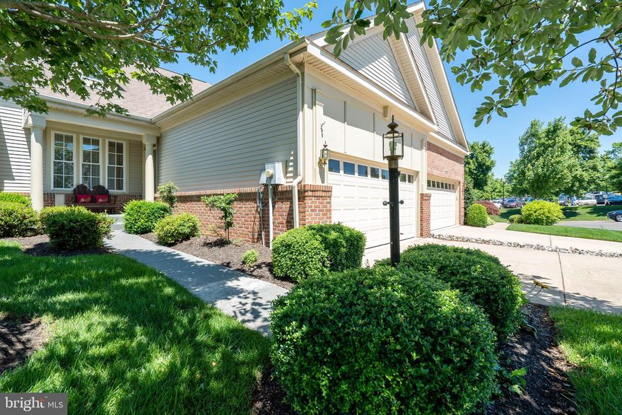 This three finished level attached Villa is located in 55+ Adult Community of Heritage Hunt**Enter from the front porch into a easy flowing main level**hardwoods in the living, dining, and Family room areas**main level den/office/study**Upgraded kitchen has newer cushioned vinyl flooring, gas cooking, newer dishwasher and refrigerator w ice maker**utility room off the kitchen leads to the 2 car garage**new washer and dryer**Utility sink and closet space**There is a cozy granite table for two or three in the kitchen**the family room is a nice size and has sliding door to a large deck**off the family room is a guest bath**the master bedroom has a walk-in closet and full shower bathroom**the upper level has 2 generous sized bedrooms and a large loft**the lower level consist of a huge recreation/game room (yes the pool table conveys--this table has built in a game table, and a ping pong table--all stored within the pool table)**there is a bonus/office**there is a half bath which has room for a shower or tub**off the bath is a storage room**off the recreation room is a storage room/work room**walk out from this finished lower level to a fenced back yard**Looking for a 2 or 3 generation living here it is!!