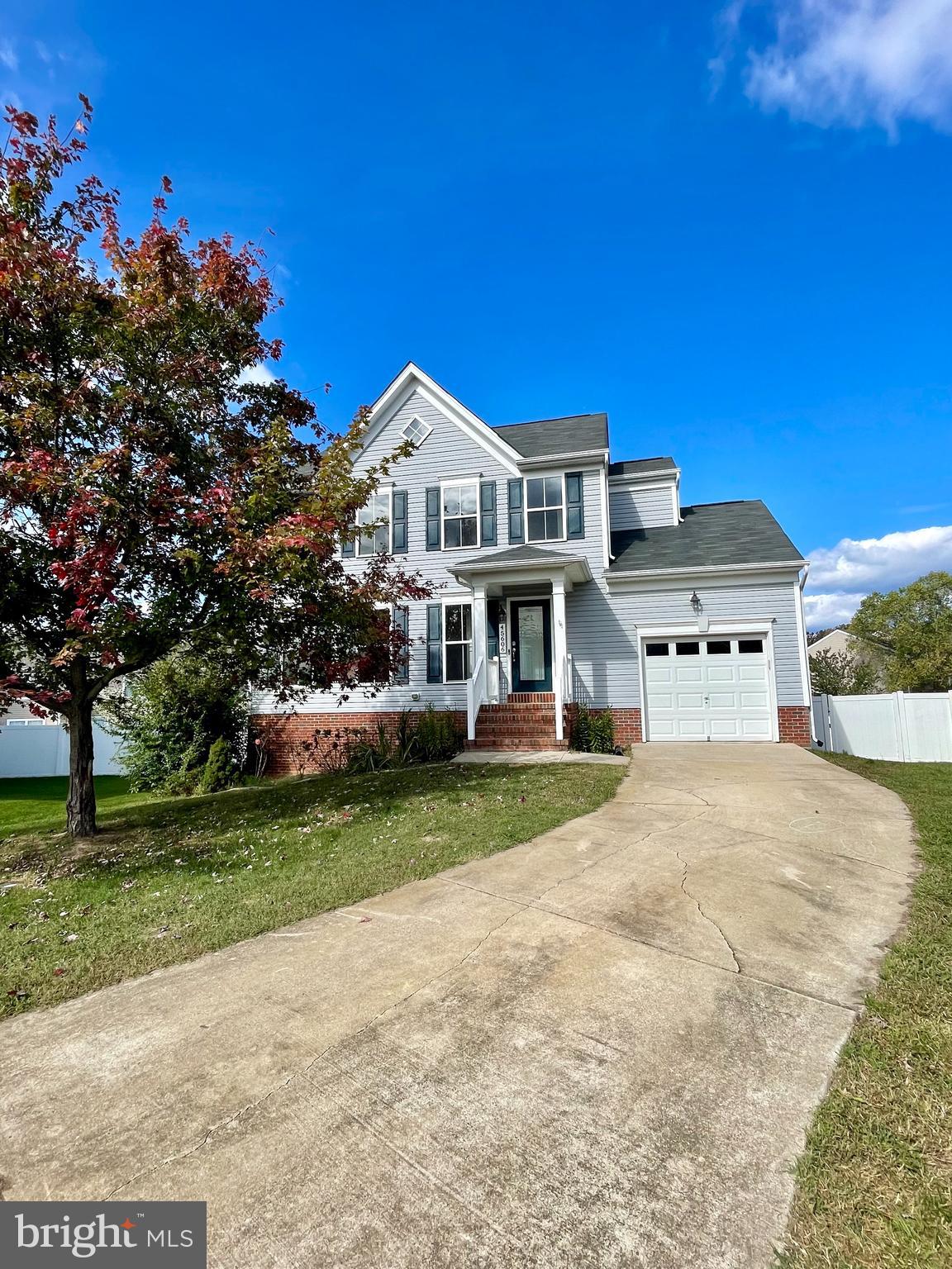 Settle into a beautifully-kept home and a wonderful neighborhood in this 4 bed, 3.5 bath colonial. Ideally located, the home is less than 5 minutes away from grocery stores, gyms, shopping centers, coffee shops, and gate 2 of PAX NAS. This property features a fully fenced-in backyard, a second floor deck with composite decking and stairs to the rear yard, and a fully finished basement with walk-out access to the rear yard.
The living room receives lots of natural light through the morning, and the kitchen benefits from a large bay window overlooking the rear yard and stainless steel appliances in good condition. The upstairs bedrooms have substantial closet space, especially the primary bedroom, and the washer and dryer on the upper floor will remain with the unit.
Flooring, walls, and carpets are in excellent condition, and a local property manager will be available for any maintenance questions or concerns. All electric appliances and municipal water and sewer ensure simple, clean utility service. Tenant will pay all utilities. Pets are permitted with a $500 additional pet deposit.