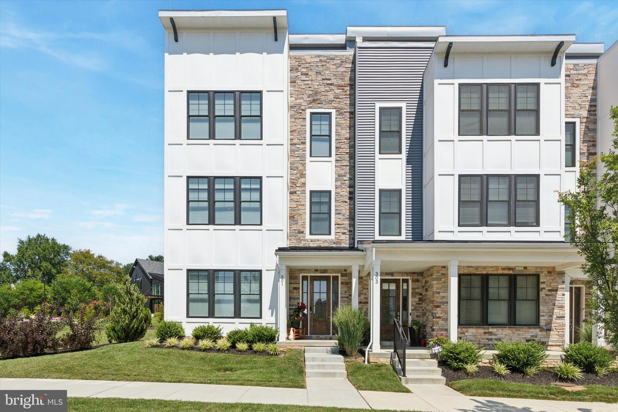 Welcome to this stunning move-in ready end unit in the popular community of The Towns at Newtown Walk - a collection of modern townhomes perfectly positioned within the vibrant Ellis Preserve. With walkability to brand-new shops, restaurants, and more, this move-in ready home offers the best of low-maintenance luxury living.
Throughout the home, you'll find upgraded options and designer finishes that elevate every space. The property is a high-end McCartney-Style House Model with a 4 stop Elevator. The first floor has a fully painted 2 two car garage with special epoxy floor, EV charging and built-in cabinets. A bedroom/office with a full bath and a frameless shower completes this floor. Take the oak stairs up to the second-floor loft-style main living and dining area with 10” ceilings and a chef’s kitchen with KitchenAid Appliances (Dishwasher, Wall oven, Microwave) and professional JennAir 36” Gas Stove with XO hood, a wine cooler and a Samsung refrigerator. A custom vintage mosaic marble backsplash and oversized Island finish the look. All windows have double HunterDouglas (Silhouettes and black out) and Window Treatments.
On the third floor is the primary bedroom and bathroom with an oversized shower and a custom illuminated mirror. A stunning CloseByDesign spacious walk-in closet and double HunterDouglas shades and window treatments complete the look. The laundry room has a LG steam washer and dryer with cabinets and quartz countertop. The third bedroom is bright and beautiful with a finished walk-in closet and a full bath with a soaking tub/shower.
Walk up to an absolutely exquisite rooftop retreat featuring a XL fully electric Pergola with a fan, lights, electric side sun panel and retractable TV Projection Screen. Custom Italian oversized ceramic tiled flooring, a large outdoor kitchen with 36” grill, side burner and outdoor refrigerator (value of $7k, stays with the property), Philips Hue indirect floor lights and privacy boxwood hedges create an outdoor oasis with fantastic views of the sunset and greenery.
Numerous upgrades throughout the house included, all interior walls are painted in Sherwin Williams Emerald, engineered hardwood floors, Philips Hue Smart Lights, all closets are finished with built ins, Quartz Countertops in Kitchen and all Bathrooms.
Access to Major Roadways including Route 3, 252 & 476 and to Philadelphia Airport. Stroll along the numerous walkways or walk on trails as far as you'd like. Discover 13 acres of open space at Charles Ellis Green.
This is a true gem!
Come see us on Saturday, August 2, from 12-2pm