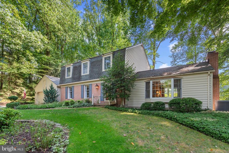 Come back for fresh look!!! Primary Bedroom and majority of main level have been freshly painted, (wallpaper removed). 
 Welcome to Summer Hill!  Original Owner moving on and welcomes you to this wonderful Community. Home is nestled onto a partially wooded lot.  Nature abounds with birds, deer, foxes and other wildlife. Original wide plank wood/pine floors on main and upper levels.  Large Family Room with front and rear Bay-Windows allowing for picturesque views.  Wood burning fireplace with built-ins.  Large Formal LR, Eat in kitchen and formal Dining Room on main level.  Work/exercise from home in the Addition w/vaulted ceilings and floor to ceiling windows overlooking rear yard.  Over sized 2 Car Garage with extra high ceilings allows for the car enthusiasts to have a car lift.  Use your vision to imagine your new home.
Lower level has space for extra play room plus utility room and loads of storage. Updates: Oil Furnace (2016), Hot Water (2021), Roof (2014), Leaf Filter System (2024), New Siding (2016), Hall Bath (2014). 
 Seller prefers As IS however house is in Excellent condition.