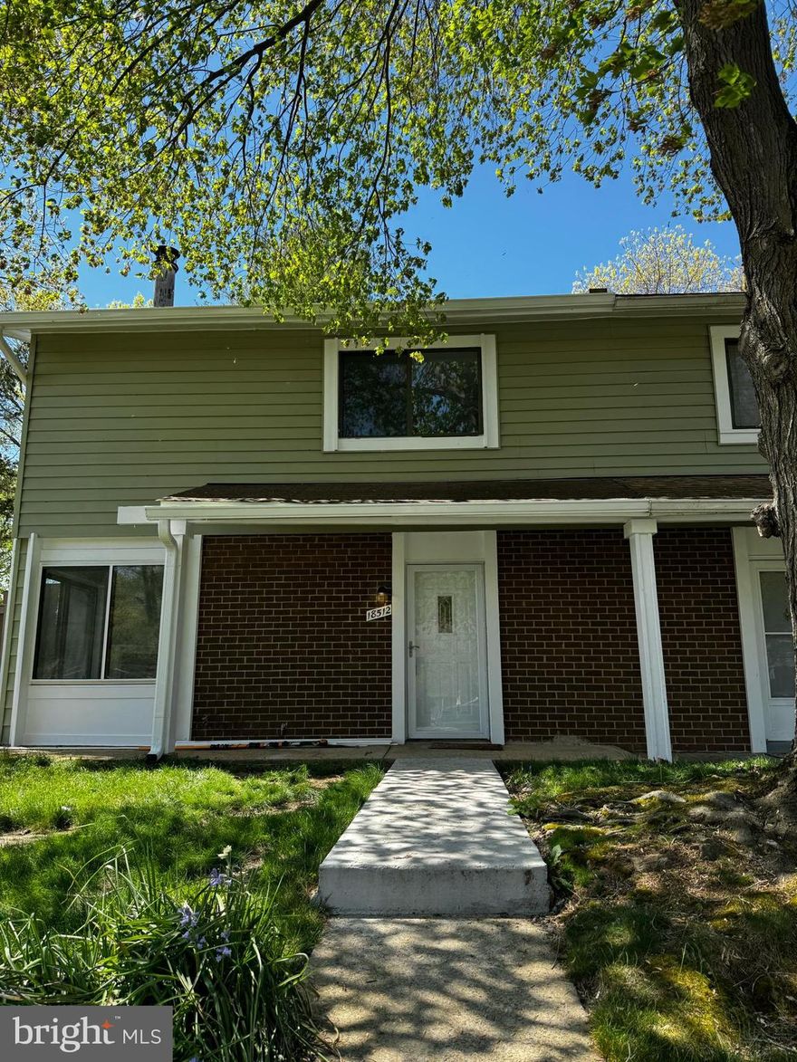 Beautifully well-maintained end unit with 3 bedrooms & 2.5 bathrooms. This townhouse features a gourmet kitchen with granite countertops, a spacious living & dining room, and a half bath on the main level. It is freshly painted with recessed lighting throughout the main level, offering an abundance of natural light that leads you to a beautiful fenced yard. The entire main level is adorned with stylish vinyl flooring and a cozy wood-burning fireplace. The upper level offers 3 bedrooms and 2 full bathrooms, with the master bedroom having its own bathroom. It is freshly painted with new carpeting, new vanities, and light features. Enjoy the convenience of open parking right outside your front door. The community offers exceptional amenities including an outdoor pool and clubhouse located just across the street, making hosting guests effortless. This dream location is in close proximity to major transportation routes with easy access to I-270 and other major roads, as well as being a short distance to shopping and entertainment. Parking allow 1 exclusive and reserved space and 2 more permits to park in any the available guess parking.