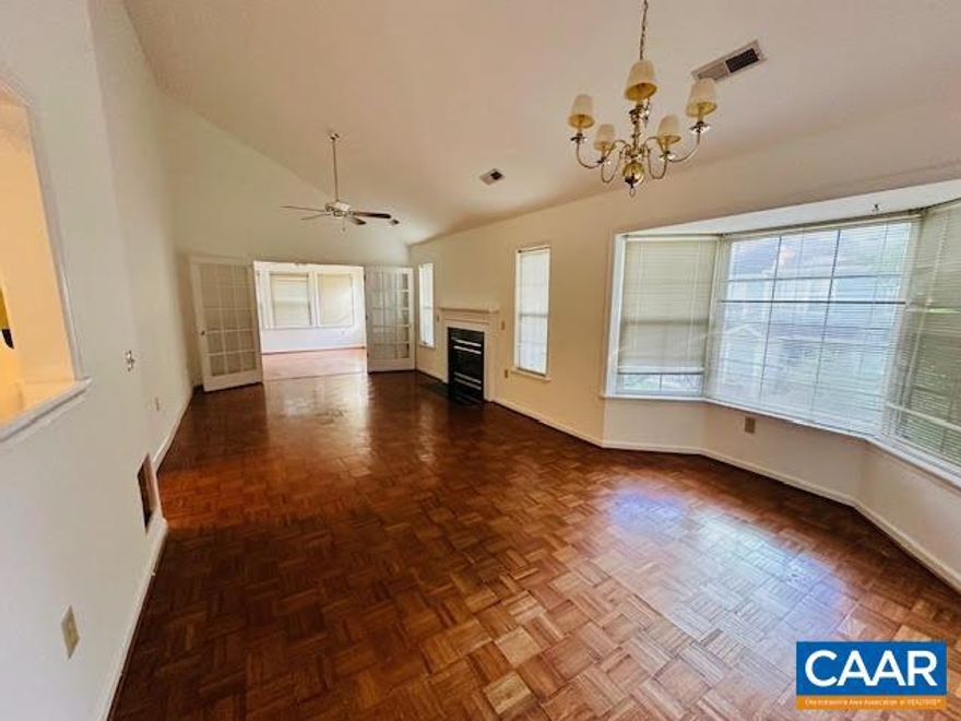 Here we have a newly renovated end unit townhouse in ever popular Forest Lakes.  Floors are either parquet or lux vinyl.  New shower in master bath.  Vaulted ceilings in Master Bedroom and very large great room, and a beautiful sunroom with adjoining private patio. The location is private due to mature landscaping. Forest Lakes amenities include 2 pools, 2 club houses with exercise gyms, snack bar and meeting rooms, tennis courts, soccer fields, many playgrounds and walking trails.
