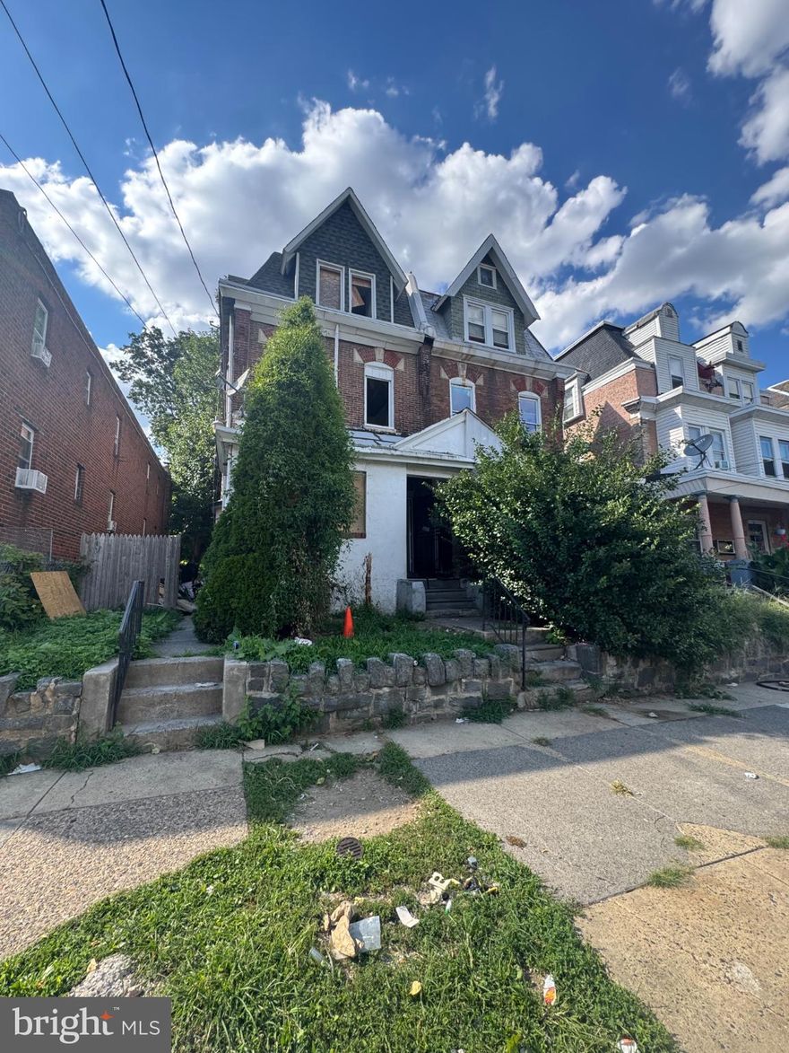 Welcome to 5020 Griscom Street – A True Value-Add Investment Opportunity! This legal 8-unit apartment building, featuring a mix of 1-bedroom and studio units, is a prime opportunity for savvy investors. The property requires a full renovation, but with smaller unit sizes, rehab costs remain highly manageable—estimated at under $20,000 per unit. After repairs, the building carries a strong minimum ARV of $700,000. Rental programs can pay up to $1,200 per unit, or investors can easily achieve at least $850 per unit with market tenants—delivering strong projected monthly and annual cash flow. Seller has direct lender connections willing to finance the project for experienced buyers, making it easier to get started with less upfront capital. This property is a true cash-flow machine—an affordable rehab with immediate income potential and long-term equity growth. Perfect for investors seeking both short-term profitability and lasting appreciation. Schedule your showing today!