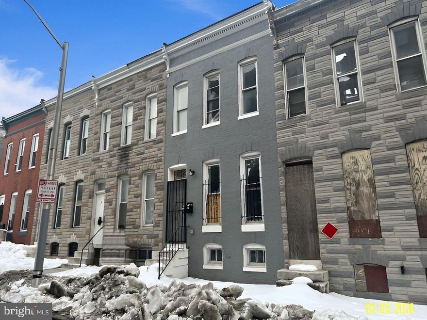 Opportunity awaits at 207 S Pulaski St in Baltimore. This classic brick rowhome offers 3 bedrooms, 1 bath, and approximately 1,200 sq ft of living space with a traditional floor plan, separate living and dining areas, and a full basement.

Property is being sold as-is and requires renovation and updating throughout. Ideal for investors, contractors, or buyers looking to customize and build equity. Strong rental potential and convenient access to commuter routes, downtown Baltimore, and local amenities make this a worthwhile project.

Seller will review offers after the property has been on the market for 7 days. All offers must be submitted via Propoffers.