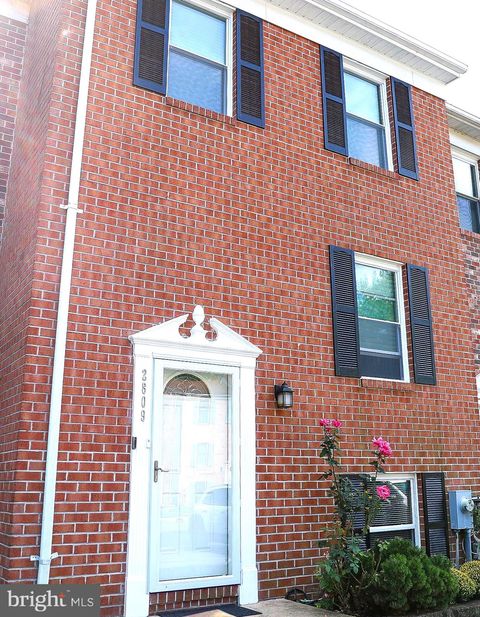 2809 BECKON DRIVE EDGEWOOD MD 21040