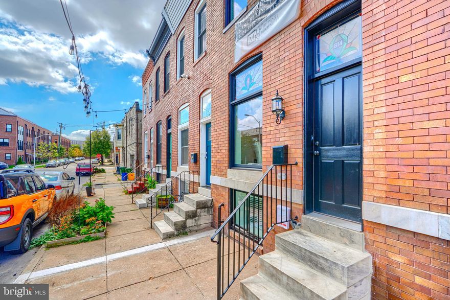Brand New CHAP Renovation by Building Character with PARKING. Great Brewers Hill Location. 1,800 Square Feet. 2 Rooms, 2 Bathrooms and Walk-in Closet on the Upper Level. Roof-top DECK with Center Hall Access. 2 More Rooms and a Third Full Bathroom on the Lower Level. Main Level Half Bath. Kitchen with Island and Pantry. Insulation is Energy Efficient Spray Foam. Whole House Audio System. Custom Tile, Trim and Paint. And Don’t Forget the Amazing Building Character 2-Year Builder Service Warranty.