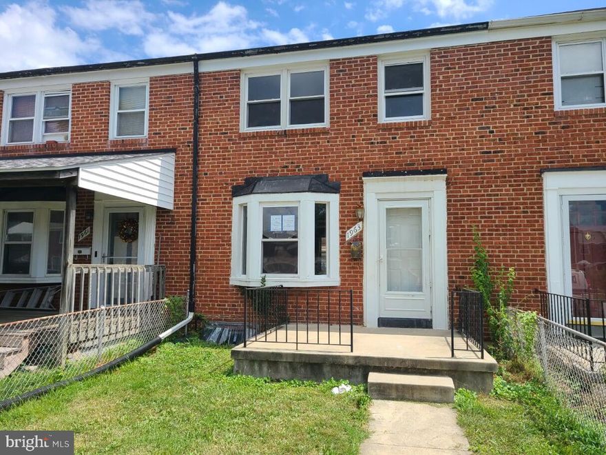 HUD Owned Home, case number 241-919953. HUD Homes are sold "as is," FHA insurable with repair escrow, subject to appraisal. Managed by Olympus AMS .  Don't miss this great opportunity to own this solid brick home in Dundalk community. Features an open floor plan with spacious room sizes and hardwood floors, separate dining room and large yard. Enjoy the wide deck with great view of the rear yard for barbecue party or outdoor fun.  Use the full basement for additional storage or  finish off for more living space.  Convenient location - a few minutes away from West Inverness Recreation Center, Lync Cove and Park, and Merritt Park Shopping Center.  Easy access to schools and major commuter roads.