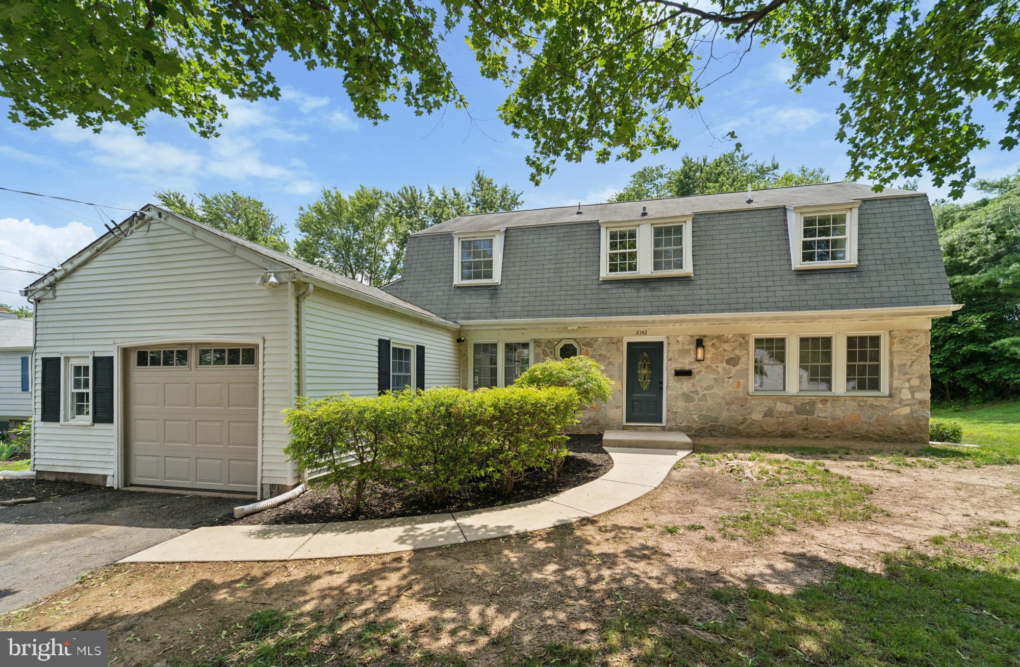Stunning 4-Bedroom Colonial in the prime location of Palomino Farms! Welcome to this beautifully upgraded home offering the perfect blend of timeless charm and modern elegance. Featuring 4 spacious bedrooms and 2.5 baths, this home showcases a striking stone front exterior and is loaded with refined finishes throughout. Step inside the bright foyer and upstairs to discover original hardwood flooring, adding warmth and character. The primary bedroom provides a peaceful retreat and is connected to a spa-inspired en-suite, featuring a stunning walk-in shower and a generous walk-in closet. The remaining three bedrooms provide ample space and comfort, complemented by a stylish hall bathroom with contemporary finishes and double sinks. The heart of the home is the chef’s kitchen, boasting a large center island, granite countertops, new stainless steel appliances, gas cooking, and a custom hood vent—perfect for both everyday living and entertaining. Enjoy plenty of room to relax with a large living room AND a cozy family room centered around a charming stone fireplace. A spacious combo mud room and laundry room offers maximum functionality and convenience. Additional highlights include a 1-car attached garage, a partial unfinished basement, and a large backyard patio. Located in an incredible location just minutes from all major shopping areas and restaurants, this home combines comfort, style, and unbeatable convenience. Don’t miss your chance to own this move-in-ready gem—schedule your private tour.