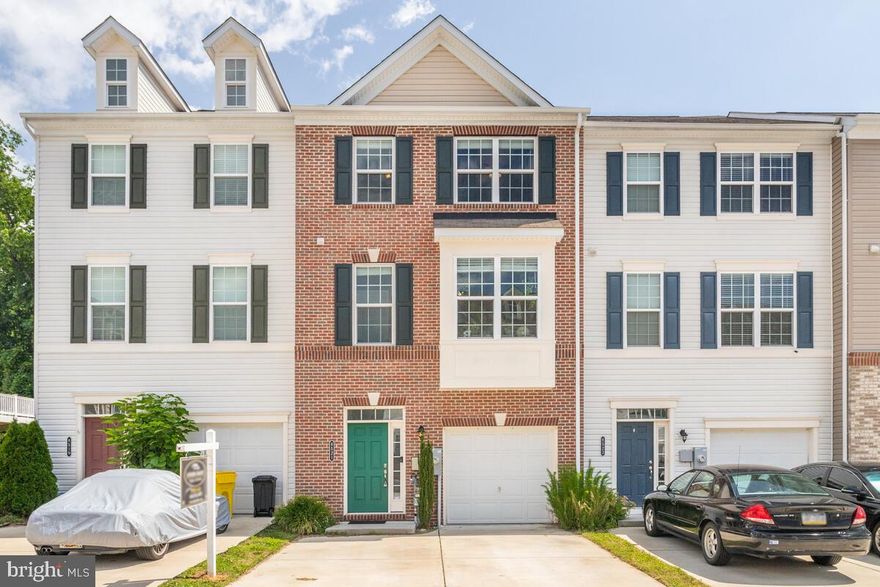 Beautiful Brick Townhome in Severn - 3 Bedroom, 2 Full and 2 Half Bath, 1 Car Garage.  Foyer with Gorgeous Hardwood Floors leading to lower area Rec Room / Family Room with slider to walkout back yard.  Spacious Living Room with Hardwood Floors that flow to Over Sized Gorgeous Kitchen with White Cabinets, Stainless Steel Appliances, granite counter tops, Island and enough space to put  a Dining Room table or a Home Office.  Slider leads to Deck overlooking Common Area with Privacy of Trees / Woods perfect for Cook Outs and Entertaining.  Primary Bedroom features Luxury Bathroom with large Shower and Walk-In Closet.  2 Additional Bedrooms and a Full Bath.  Laundry conveniently located on Upper Level with the Bedrooms.  5 minutes to Fort Meade, 15 minutes to BWI Airport, 30 Minutes to Downtown Baltimore & Annapolis.