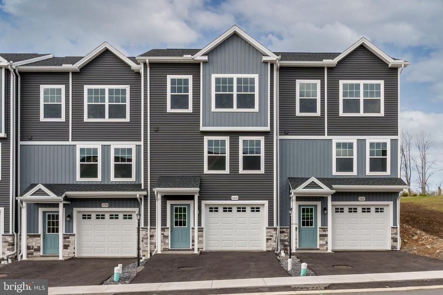 New construction townhome for sale in Steeplechase!  Luxurious included features throughout.