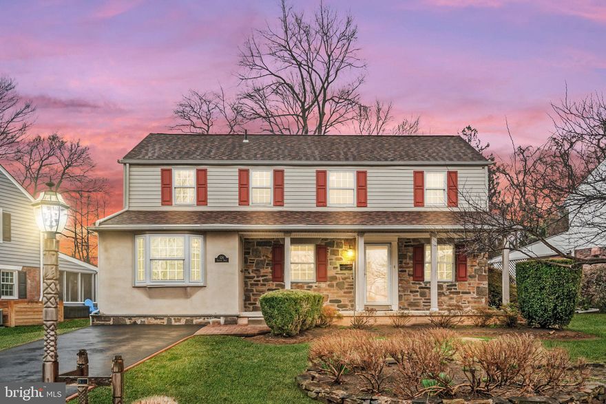 SPRINGTIME IS HERE AND SO IS YOUR NEW HOME! Welcome to 526 Drayton Road, a delightful residence nestled in Oreland, PA, offering a harmonious blend of charm and modern updates. This spacious 4-bedroom, 2-bathroom home spans 2,347 square feet, providing ample space for relaxation and entertainment. Step inside to discover beautifully maintained hardwood floors that flow seamlessly throughout the main living areas. Please note that there are hardwood floors under all carpets upstairs. The inviting living room features a cozy wood-burning fireplace, perfect for creating a warm and welcoming atmosphere on cooler evenings. The heart of the home is the updated kitchen, designed with both style and functionality in mind. It boasts contemporary finishes and plenty of space for culinary adventures. Adjacent to the kitchen, you'll find a versatile dining area that can easily accommodate gatherings of all sizes. Each of the four bedrooms is generously sized, offering comfort and privacy. One of the larger bedrooms is located conveniently on the first floor. The two full bathrooms are thoughtfully updated and designed, providing convenience for all. Outside, the 8,900-square-foot lot offers plenty of room to enjoy the outdoors. A standout feature is the shed with water and electricity, previously utilized as an art studio. This space offers endless possibilities, whether you’re a creative soul or need a workshop. 526 Drayton Road is a home that combines traditional charm with modern amenities, inviting you to create lasting memories. Schedule a visit today to explore all the fantastic features this property offers!