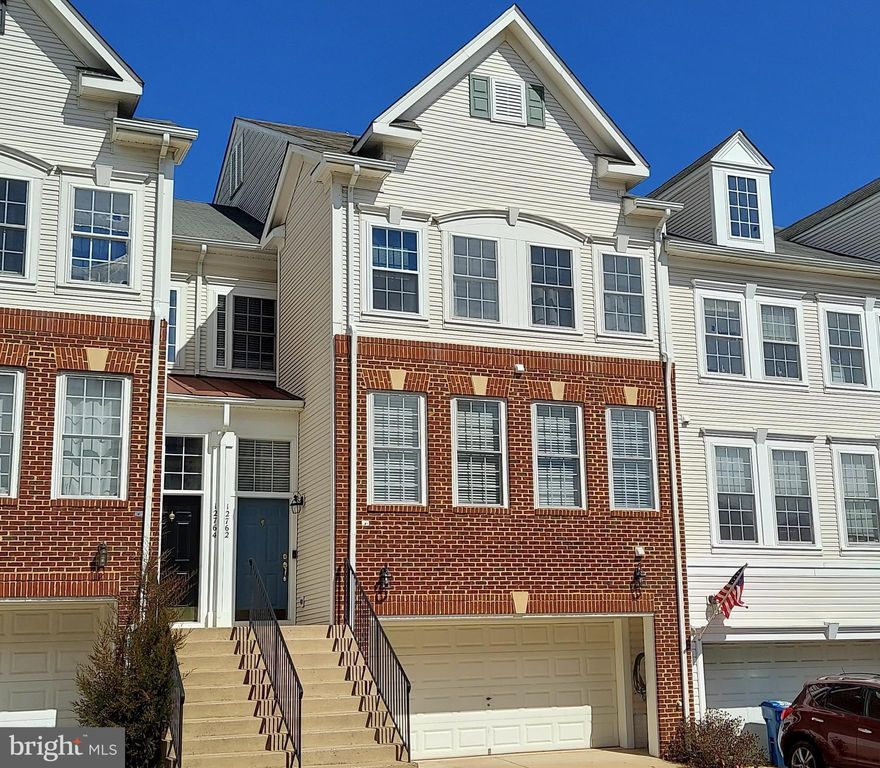 Braemar 3 Level Town Home with 2 Car Garage.  Do not miss this one. The perfect home in the perfect location. This 3 Bedroom 4 Bath home has been lovingly maintained. Ceramic plank and Rigid Core recently added. All bedrooms are good size, with no miniature bedroom. Laundry on the same level as the bedrooms. Wide staircases that are on the perimeter of the home which significantly open up the living area. A unique walk-in closet/2nd Pantry in the kitchen. Large garage with two storage areas in addition to ceiling storage.  AC (inside and out) replaced - 4years new. Roofing replaced December 2018. Parking is no issue with this home...2 in the garage, 2 in the driveway, and Visitor parking within 100'. Just THREE blocks to  Clareybrook Park, which has a pool with water features, a picnic area, and a playground. The Braemar community has many amenities such as tennis courts, volleyball, hiking trails, and sport courts. Retail and transportation is just as close. Open House Saturday at 1:00.