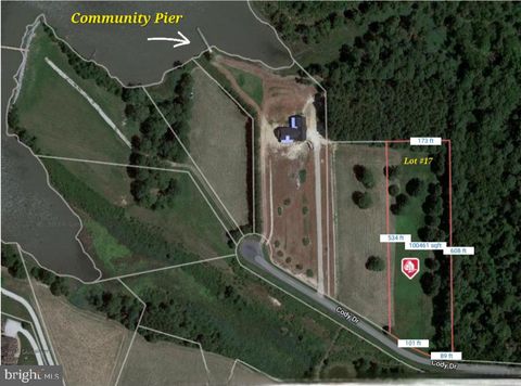 Vacant Land For Sale - 814 Cody Drive #LOT 17<br/> CAMBRIDGE, MD 21613