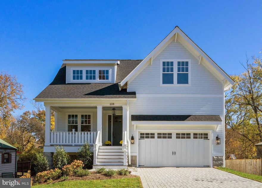 Welcome to luxury living in Falls Church City! This stunning new home with almost 7,000 square feet of newly constructed inside and outside living space is sited on an oversized lot, offering plenty of room for outdoor entertaining, gardening, & relaxation. Step inside to find a spacious, natural light filled, open, easy flowing floor-plan, featuring six bedrooms, 6 full and 2 half baths, totaling over 5,600 square feet of conditioned living space. The main level's ten foot ceiling height is magnificent! The gourmet kitchen is a chef's dream, with white shaker inset cabinets, ultra high-end appliances, quartz countertops, and a large center island with second sink and second dishwasher, ideal for meal prep, dining & casual gathering.

The primary suite is a true oasis, with two walk-in closets offering built-ins & a  spa-like en -suite bathroom with a soaking tub & oversized separate shower.  The additional upper level spacious bedrooms make them perfect for guests or a growing family. 


An amazing lower level is completely above ground, providing a unique opportunity  for entertaining with a kitchenette, open spaces, and large windows which offer so much light! Additionally, the lower level boasts a theatre room, 6th bedroom  and bathroom suite along with a second powder room. 

Outside, enjoy the large screened in porch off of the main level, along with a covered deck, an uncovered deck, and an oversized flagstone patio leading from the lower level. Outdoor finished space totals more than 1,200 square feet overlooking an enormous rear lawn with room to dream of endless possibilities.

608 Jackson Street is located in the highly sought- after Falls Church City  School District. This home is convenient, and just minutes from shopping, dining, Farmer's Market, parks, trails, library, Metro, & major commuter routes. Opportunity awaits to own this exquisite property- schedule an appointment to view today!