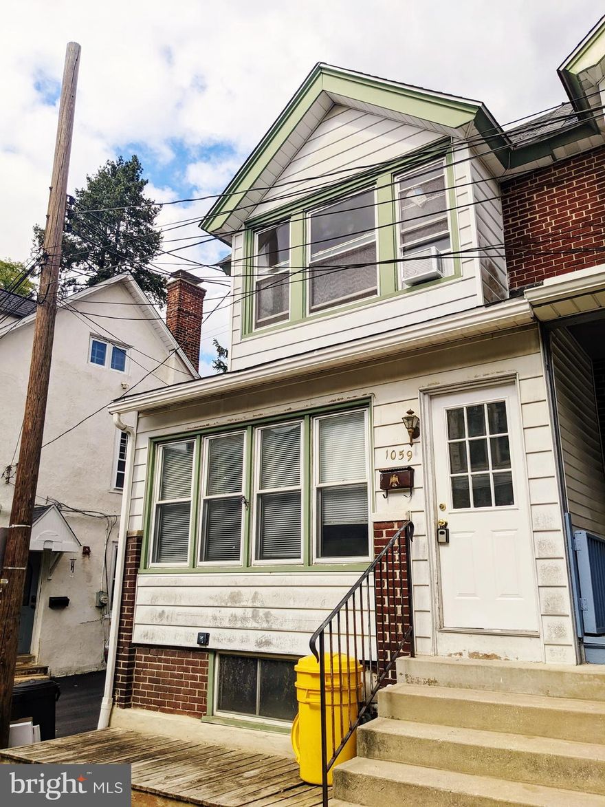 Welcome home! 1053 Markee Terrace is a newly renovated rowhome on a quiet street just off of downtown Bryn Mawr. Recent upgrades include newly refinished original hardwood floors throughout the first and second floor, a brand-new bathroom and kitchen, and a bonus recreation basement space. Step into your closed-in mudroom/porch with LVP flooring into a spacious living room area. The open-concept living room/dining room offers plenty of space for a full-size dining room table. You'll have plenty of storage with a kitchen pantry, new cabinetry, and full-size refrigerator. Just off the kitchen is the deck perfect for all-weather grilling and outdoor activities. Downstairs in the basement you'll find a large rec space, storage area, and new washer and dryer. Upstairs you'll love the large closets in each of the three bedrooms and the natural light that floods the home, including a skylight in the bathroom! This home is located just steps away from downtown Bryn Mawr, including local favorites such as Hope's Cookies, Snap Pizza, La Colombe, The Grog, MOM's Organic Market, and more, as well as public transportation to Philadelphia. 

This home is available now! The landlord prefers a 6 month lease with the option to renew for another year, OR an 18 month lease. Pets are allowed on a case-by-case basis with landlord approval.