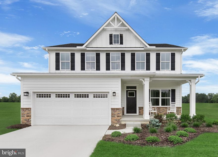 The to-be-built Columbia single-family home, at Madison Greens in Ranson, is just as inviting as it is functional. Discover a magnificently spacious floor plan with custom flex areas. The welcoming family room effortlessly flows into the kitchen and dining area, so you never miss a moment. Add a covered porch for those warm summer nights and use the family entry to control clutter. On the second floor, 4 large bedrooms await, with the option to change one to a cozy loft for more living and entertaining space. Your luxurious owner's suite offers a walk-in closet and double vanity bath.  Basement includes a finished rec. room, for a limited time. Note: Other homesites and floorplans available.  Photos are representative only. Homesite premiums may apply.

At Madison Greens, every day feels like an upgrade. Enjoy a vibrant community designed for today’s lifestyle, featuring pickleball and basketball courts, a tot-lot, a covered pavilion, and a dog park everyone can enjoy. Step outside your front door and take advantage of the walkable community layout, with easy access to local shopping, dining, and even a nearby brewery. Set within beautifully crafted, brand new luxury homes, Madison Greens blends modern comfort with an active, social lifestyle—making it a place you’ll truly love to call home.